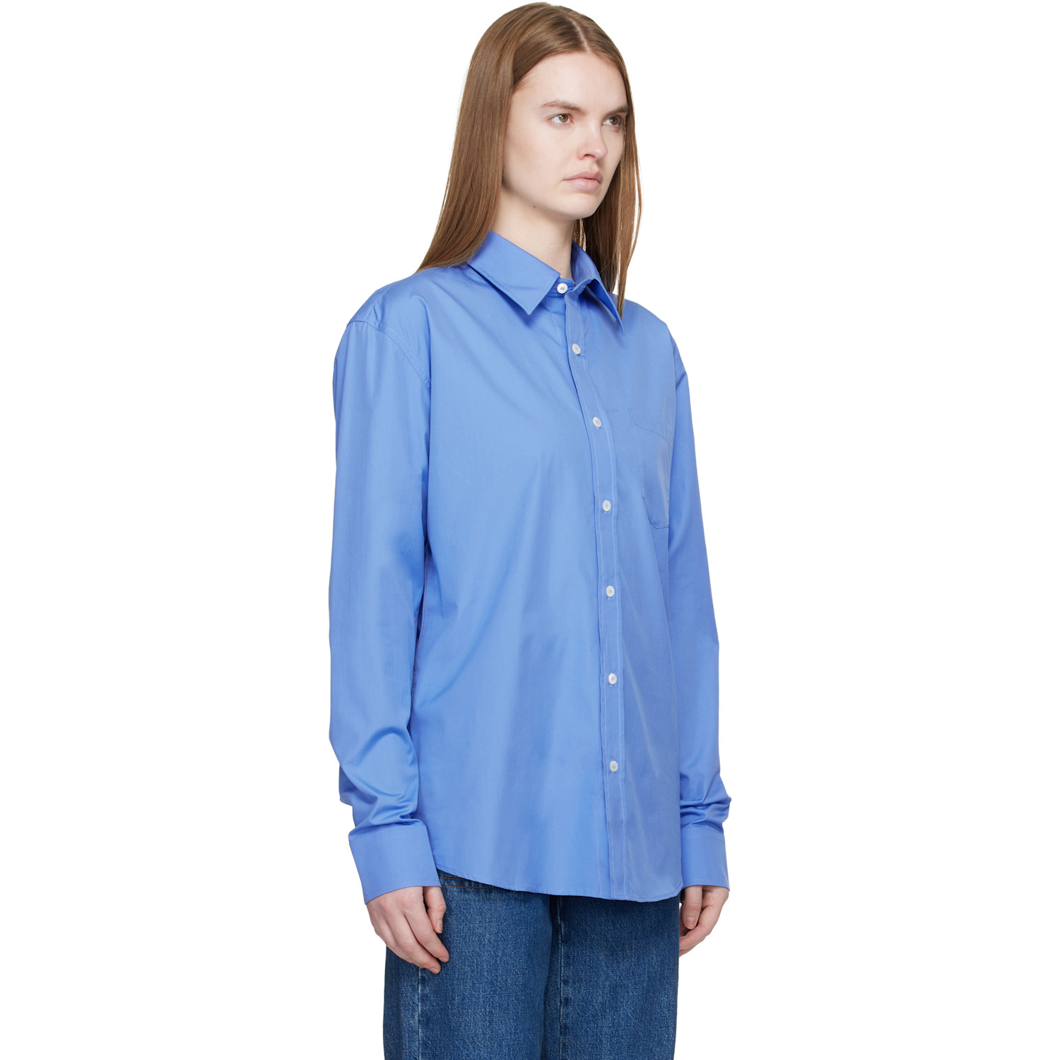  A.p.c. Blue Owen Shirt 