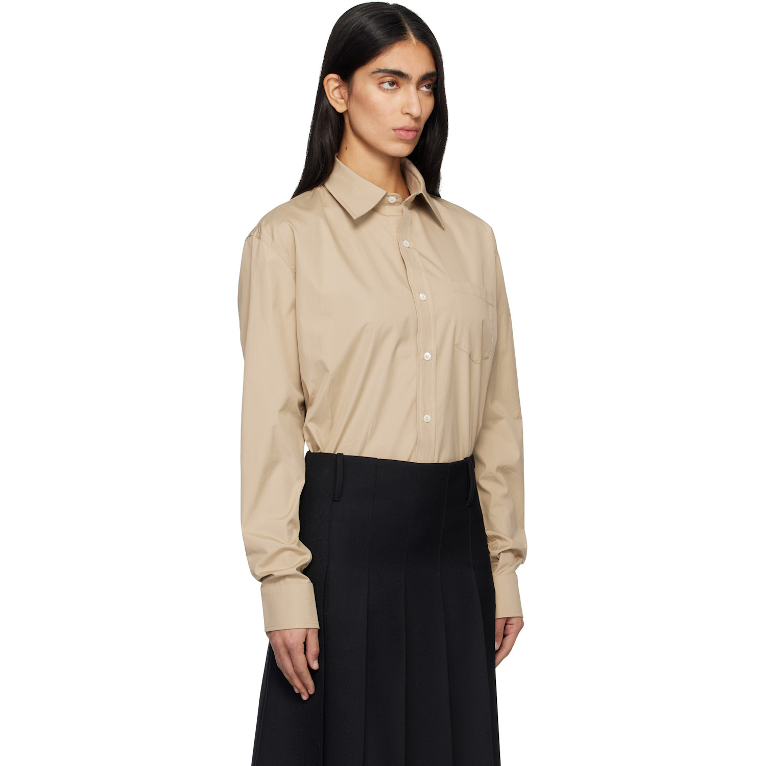  A.p.c. Beige Owen Shirt 