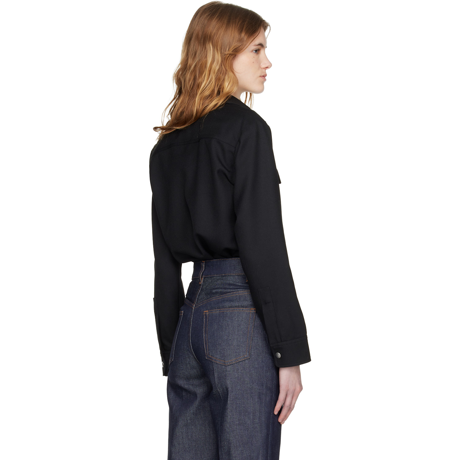  A.p.c. Black Over Shirt 