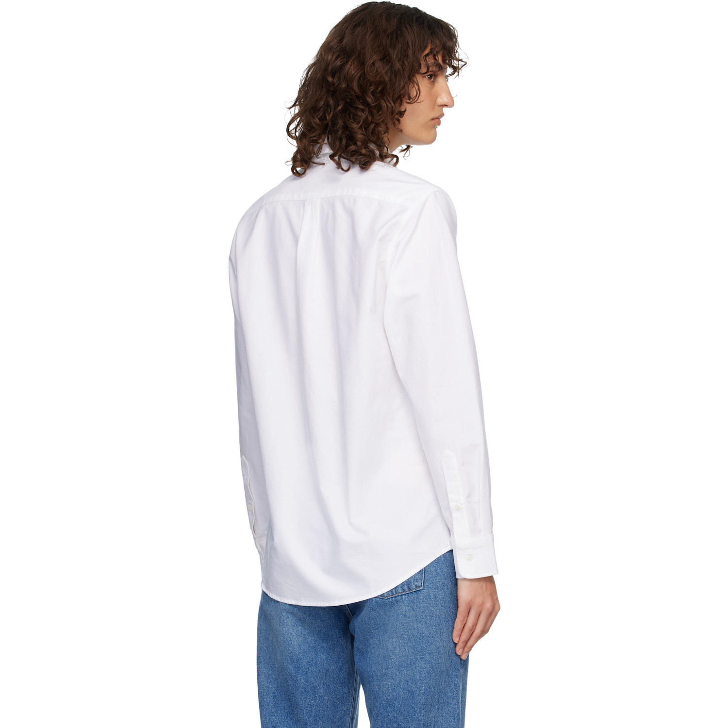  A.p.c. White Kayla Shirt 