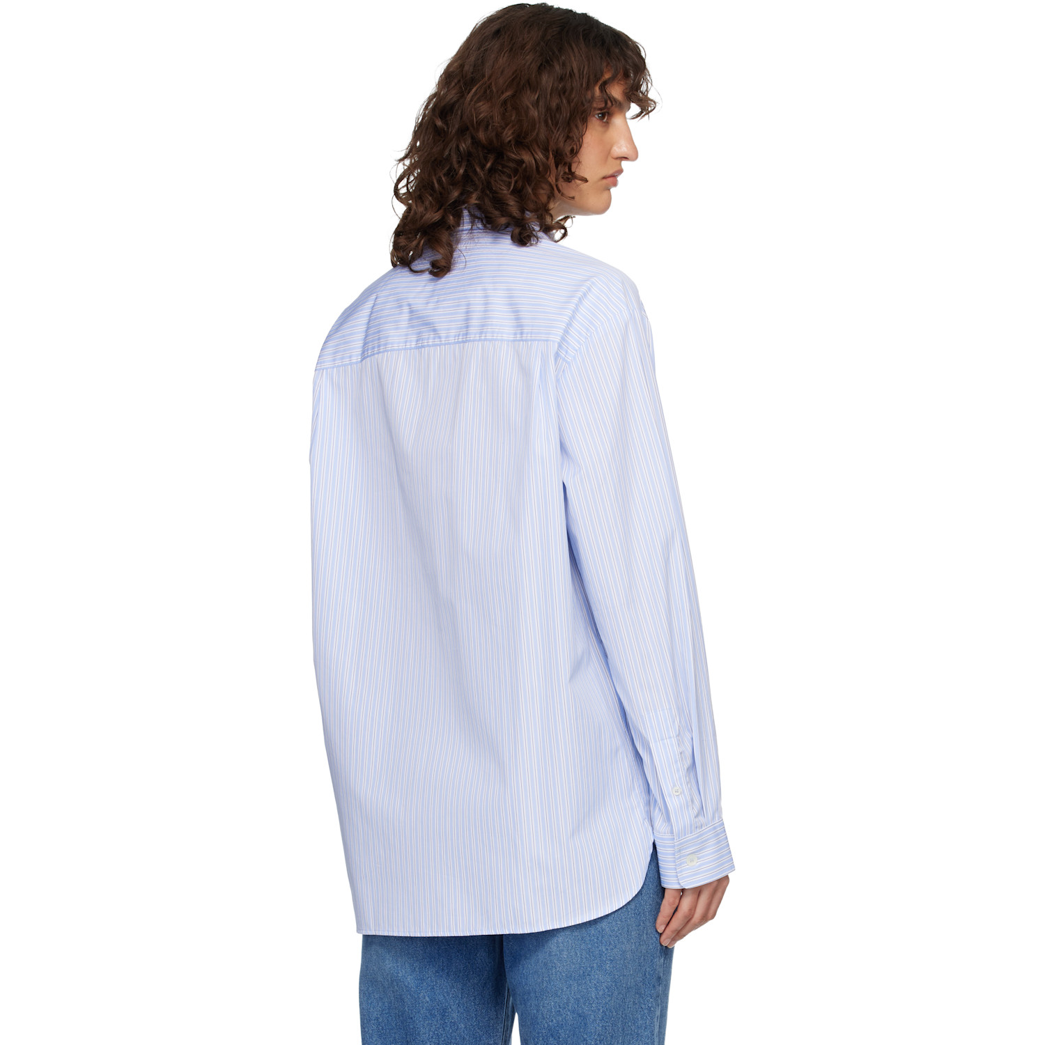  A.p.c. Blue Malaury Shirt 