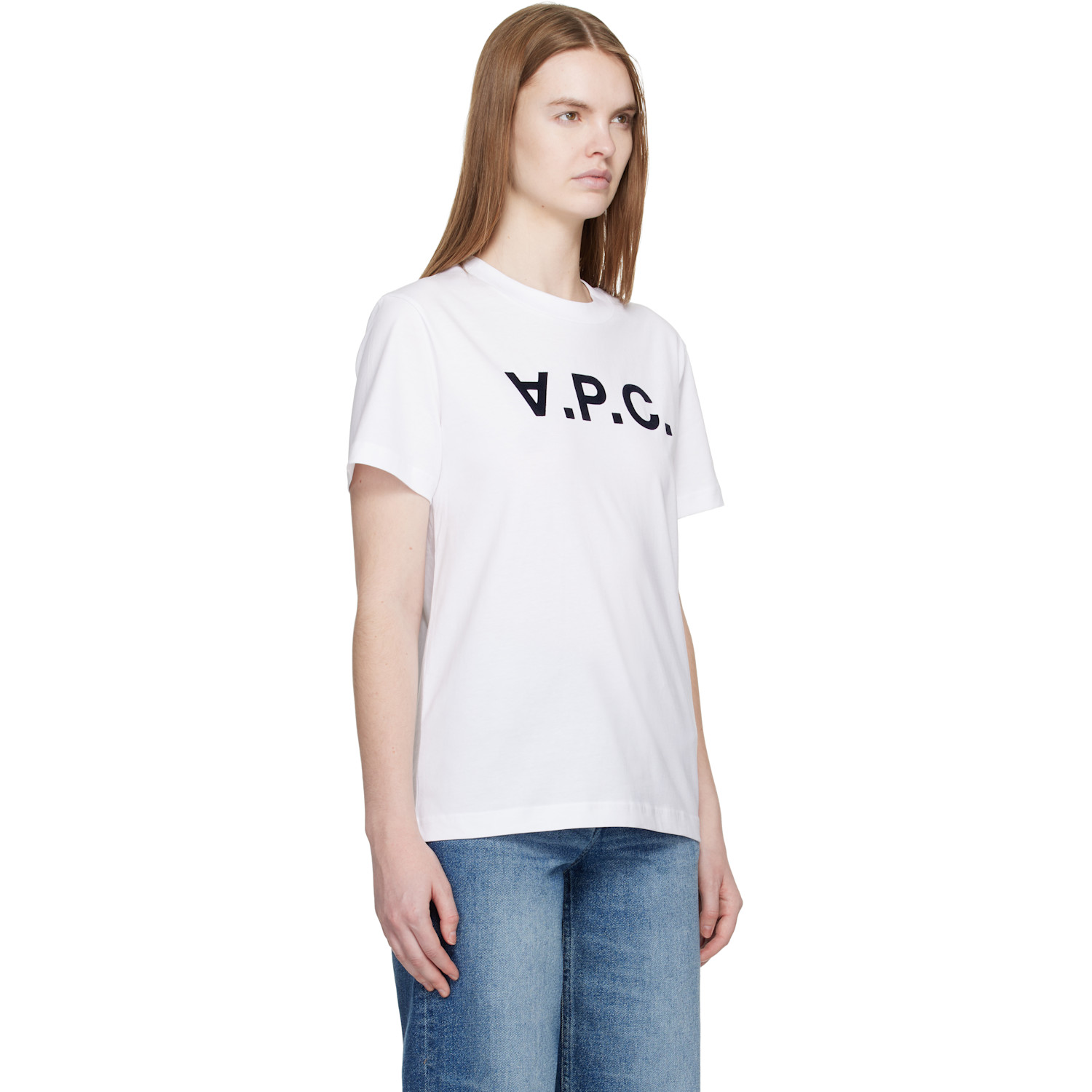 A.p.c. White Standard Grand 'vpc' T-shirt 