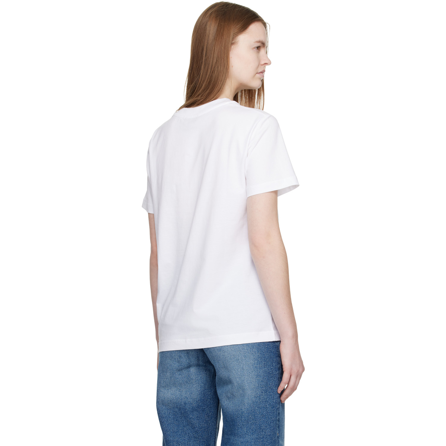  A.p.c. White Standard Grand 'vpc' T-shirt 