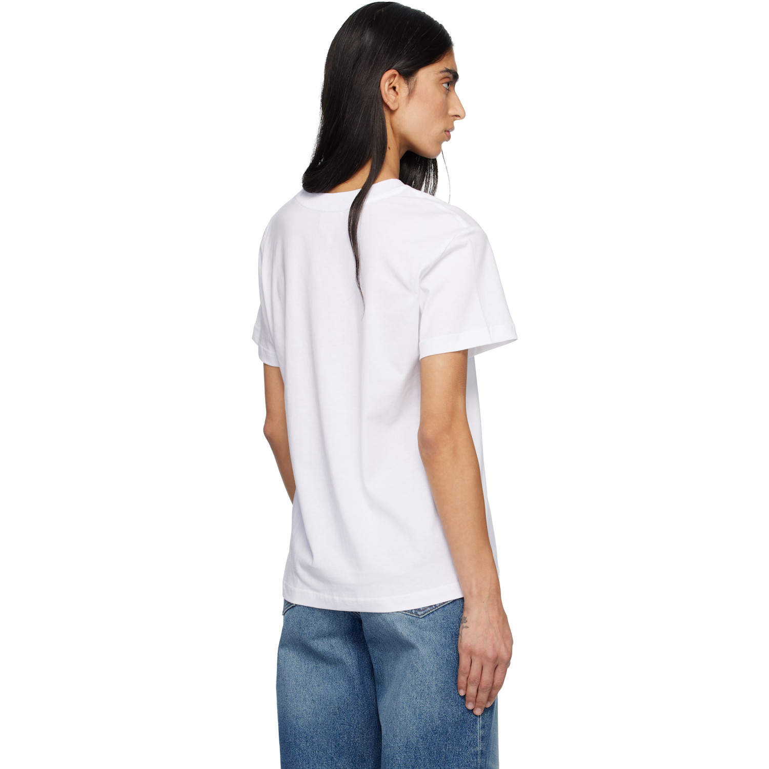  A.p.c. White Tache T-shirt 