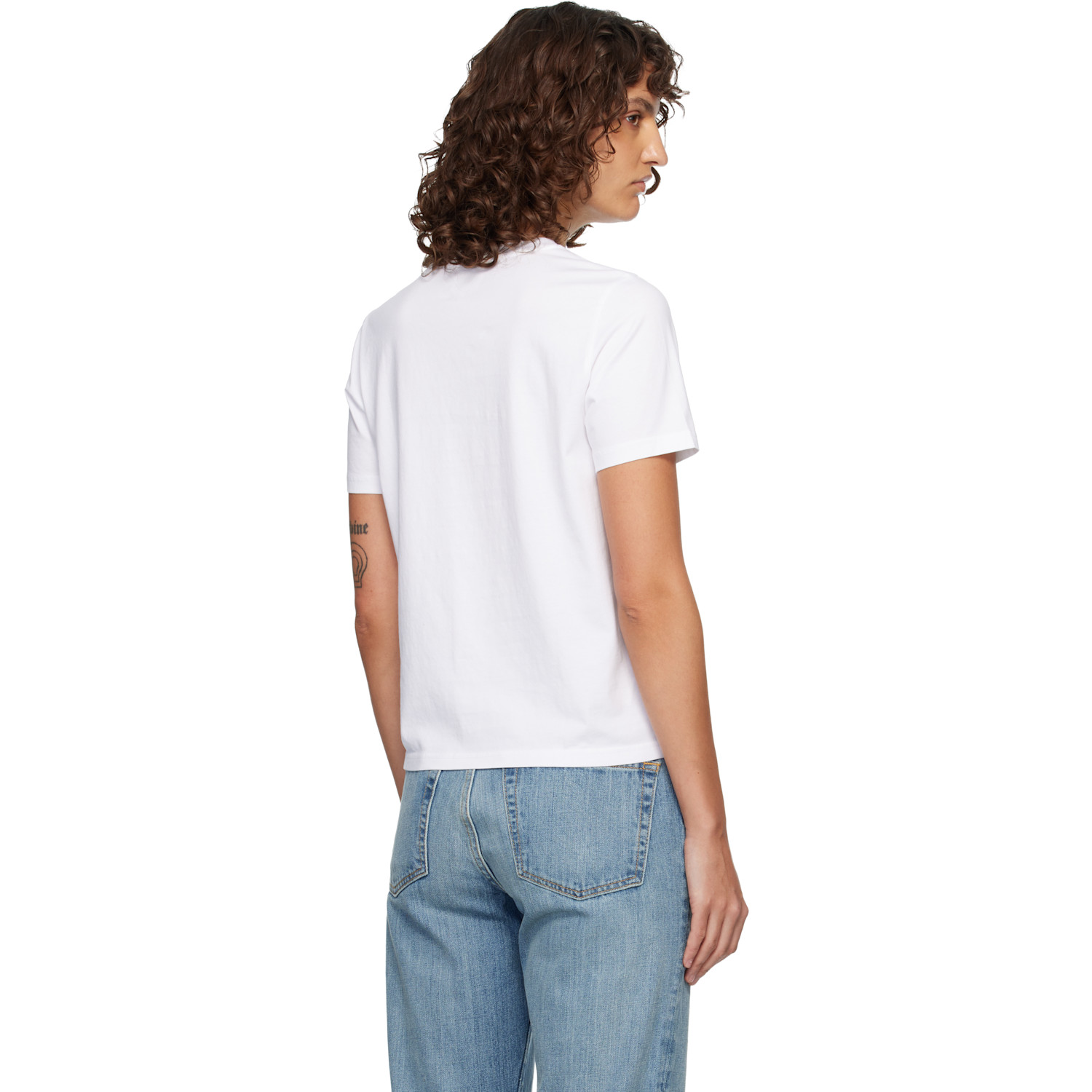  A.p.c. White Pomme T-shirt 