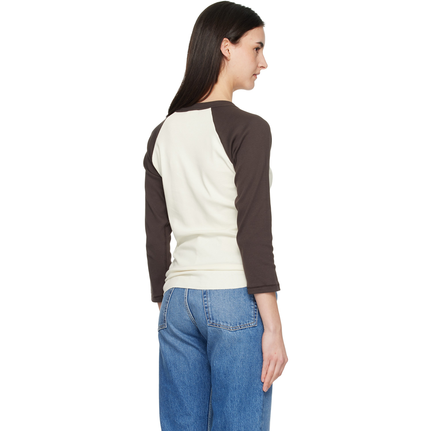 A.p.c. Off-white & Brown Clara T-shirt 