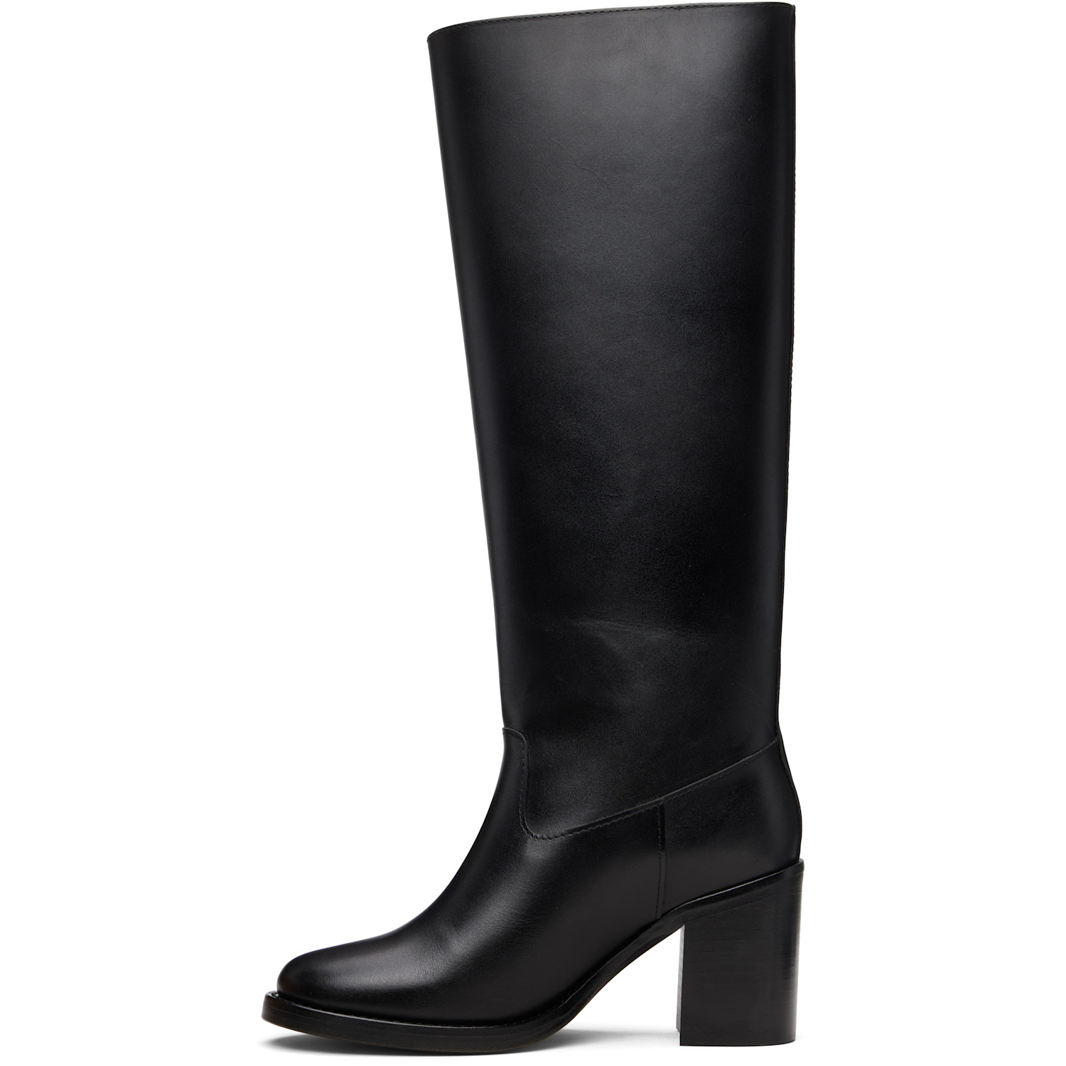  A.p.c. Black 'les Bottes' Tall Boots 