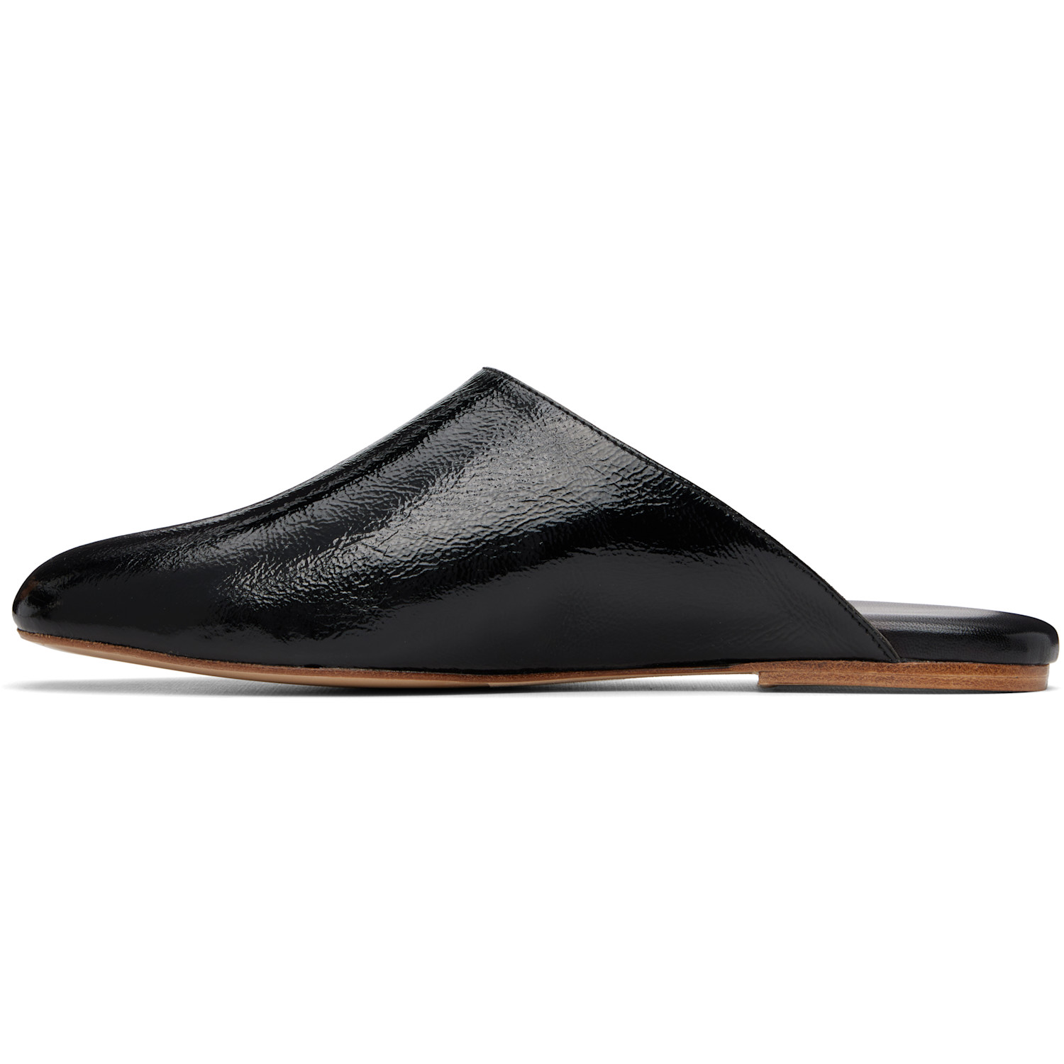  A.p.c. Black 'les Mules' Slip-on Loafers 