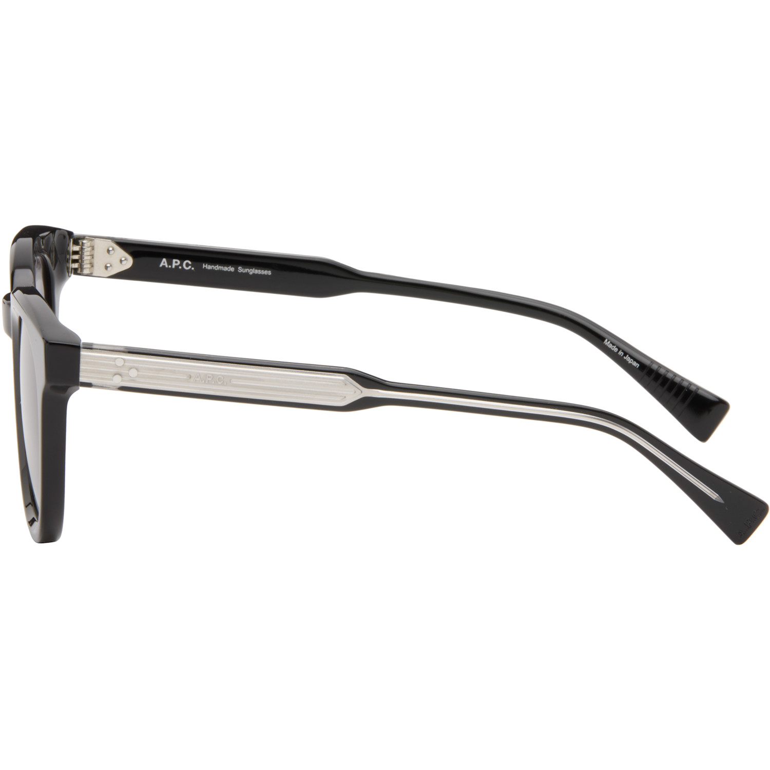  A.p.c. Black 'les Lou' Sunglasses 