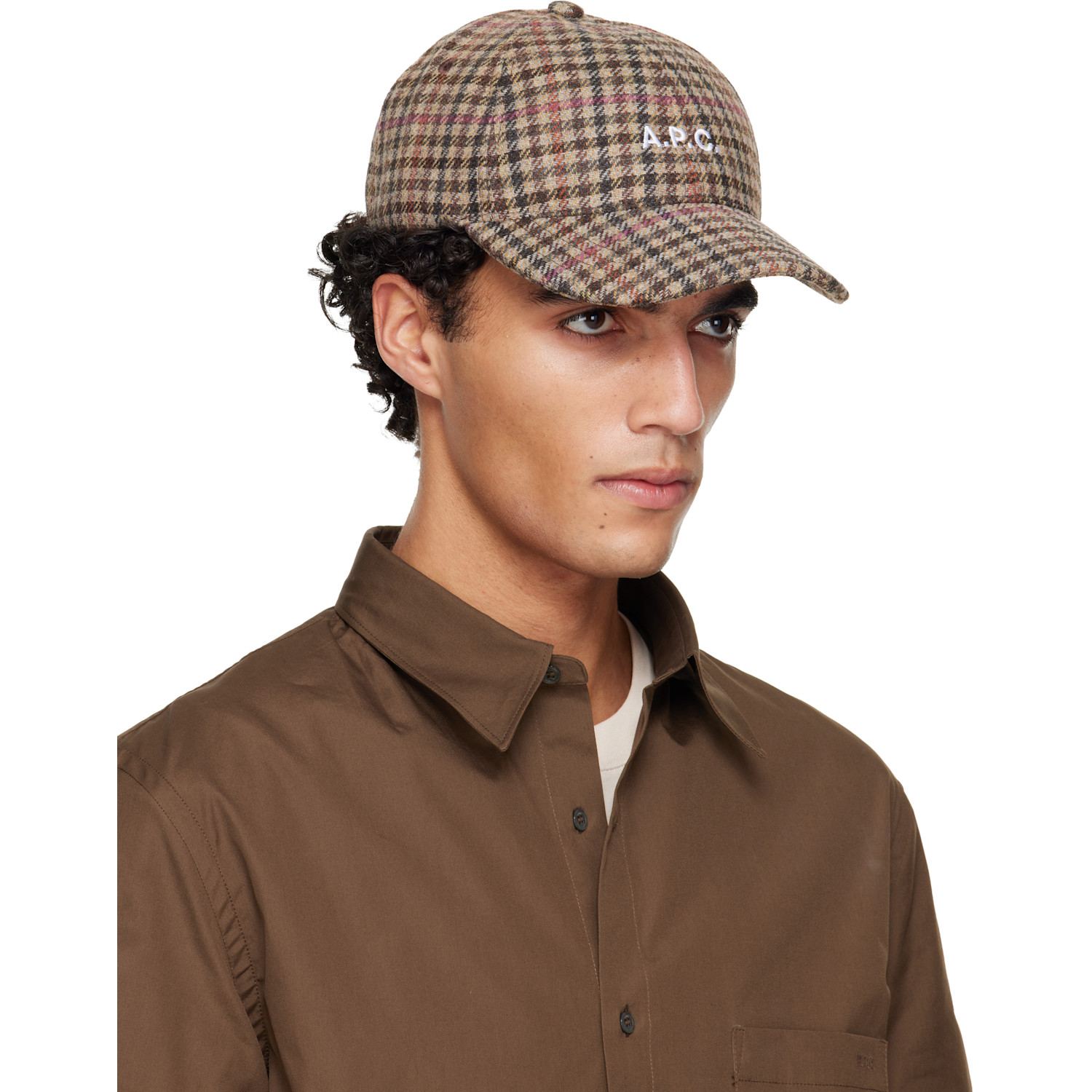  A.p.c. Beige Charlie Baseball Cap 