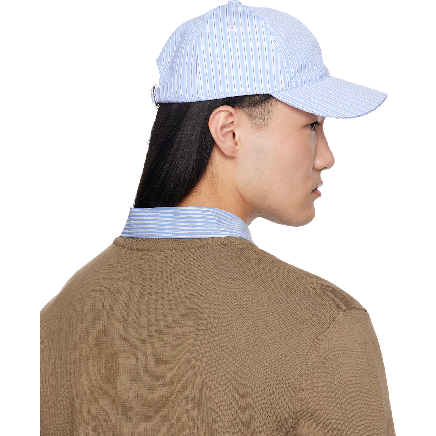  A.p.c. Blue & White Charlie Baseball Cap 
