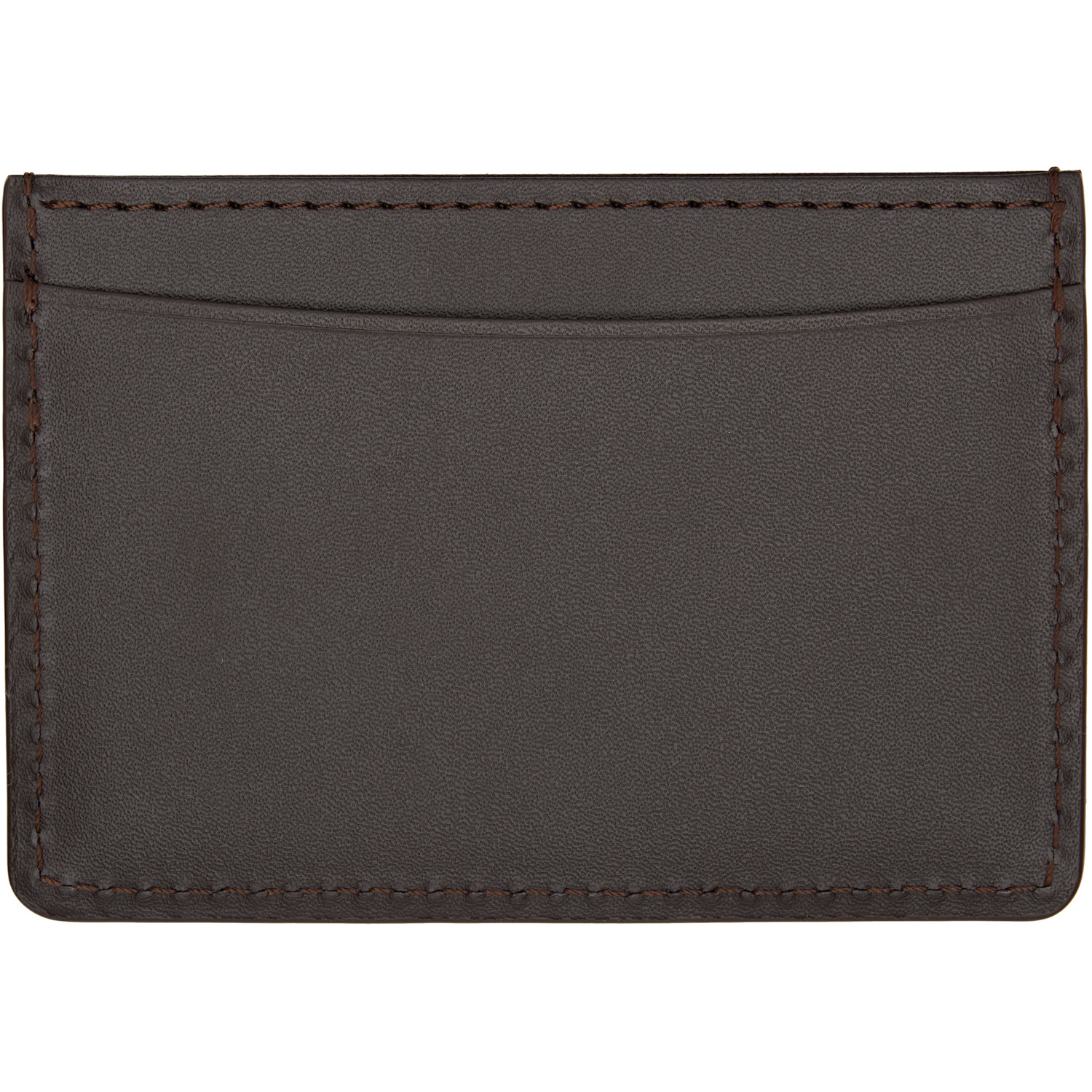  A.p.c. Brown Andre Card Holder 