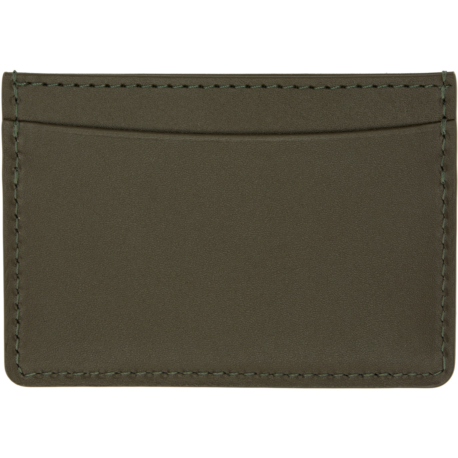  A.p.c. Khaki André Card Holder 