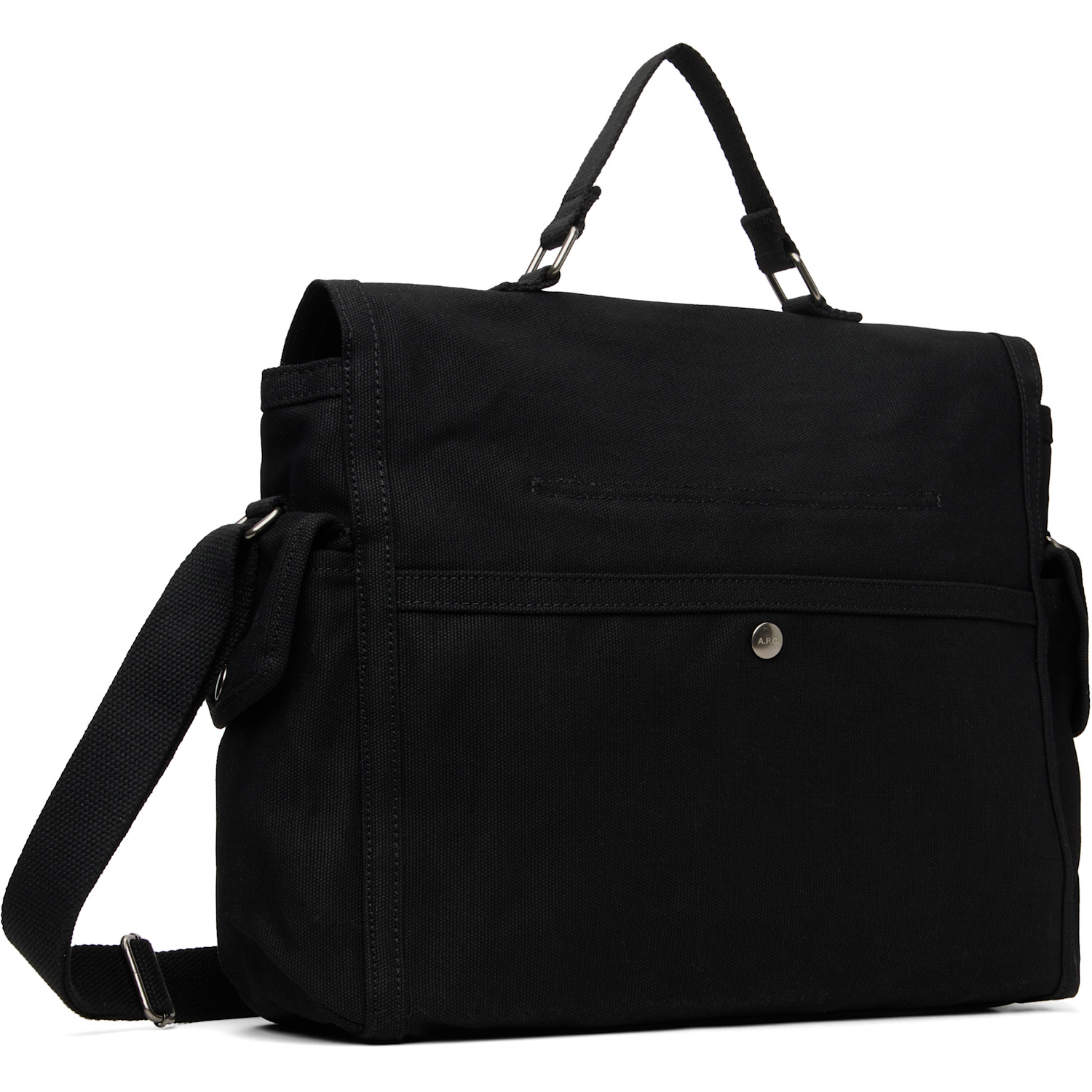  A.p.c. Black Recuperation Satchel 