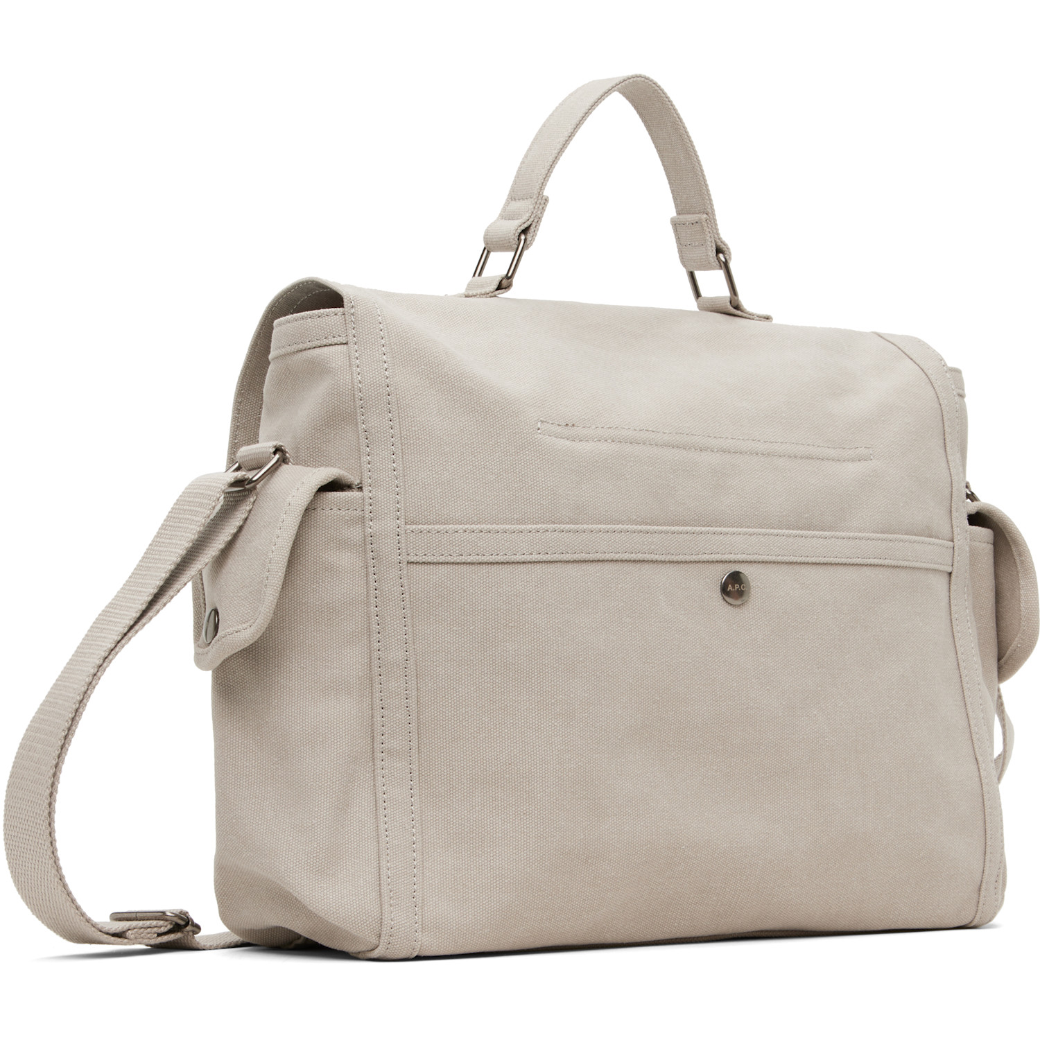  A.p.c. Gray Recuperation Satchel 