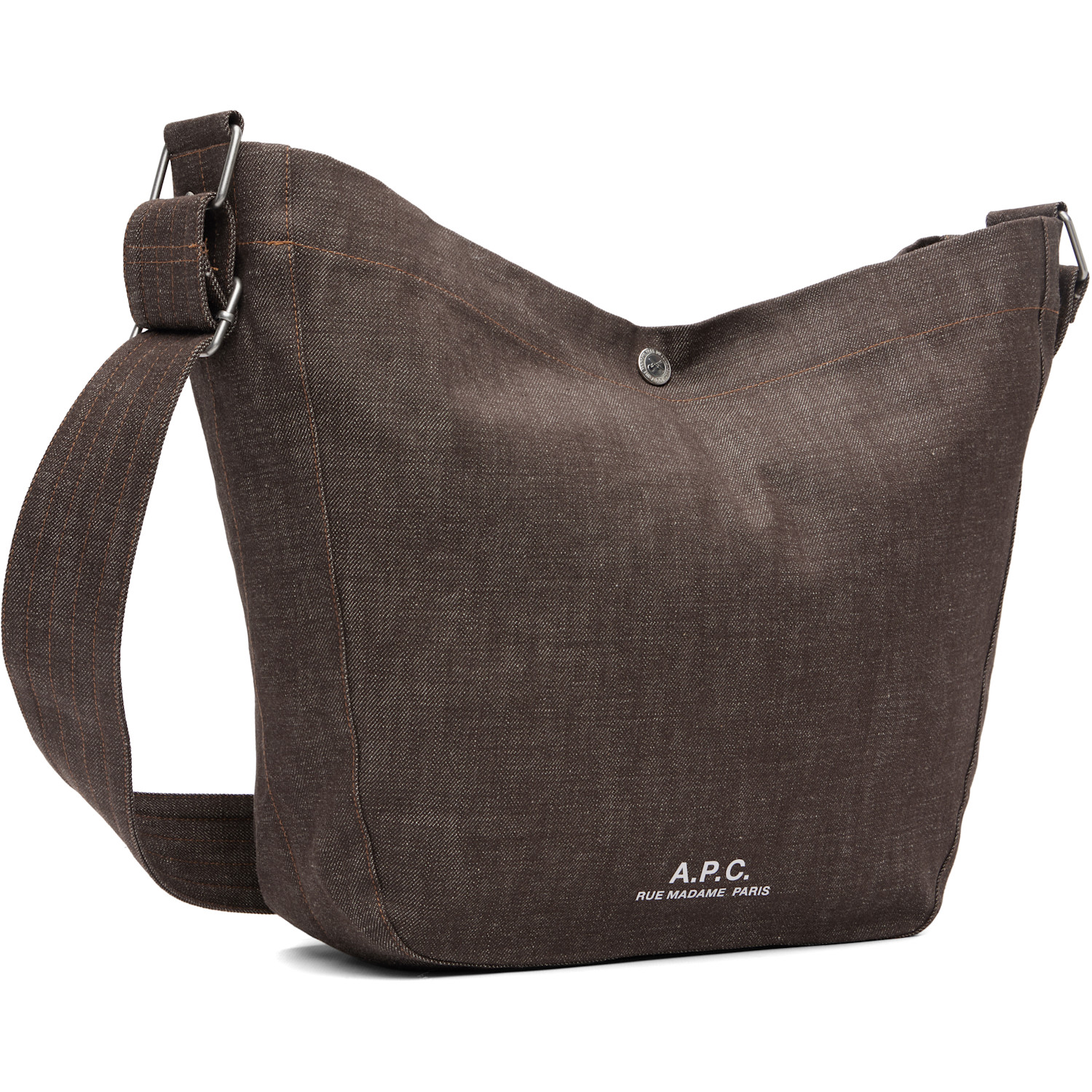  A.p.c. Brown Journal Satchel 