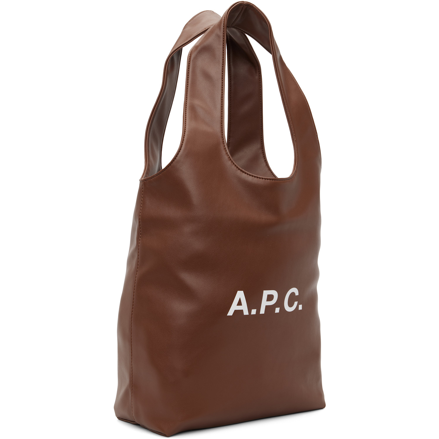  A.p.c. Brown Ninon Small Tote 
