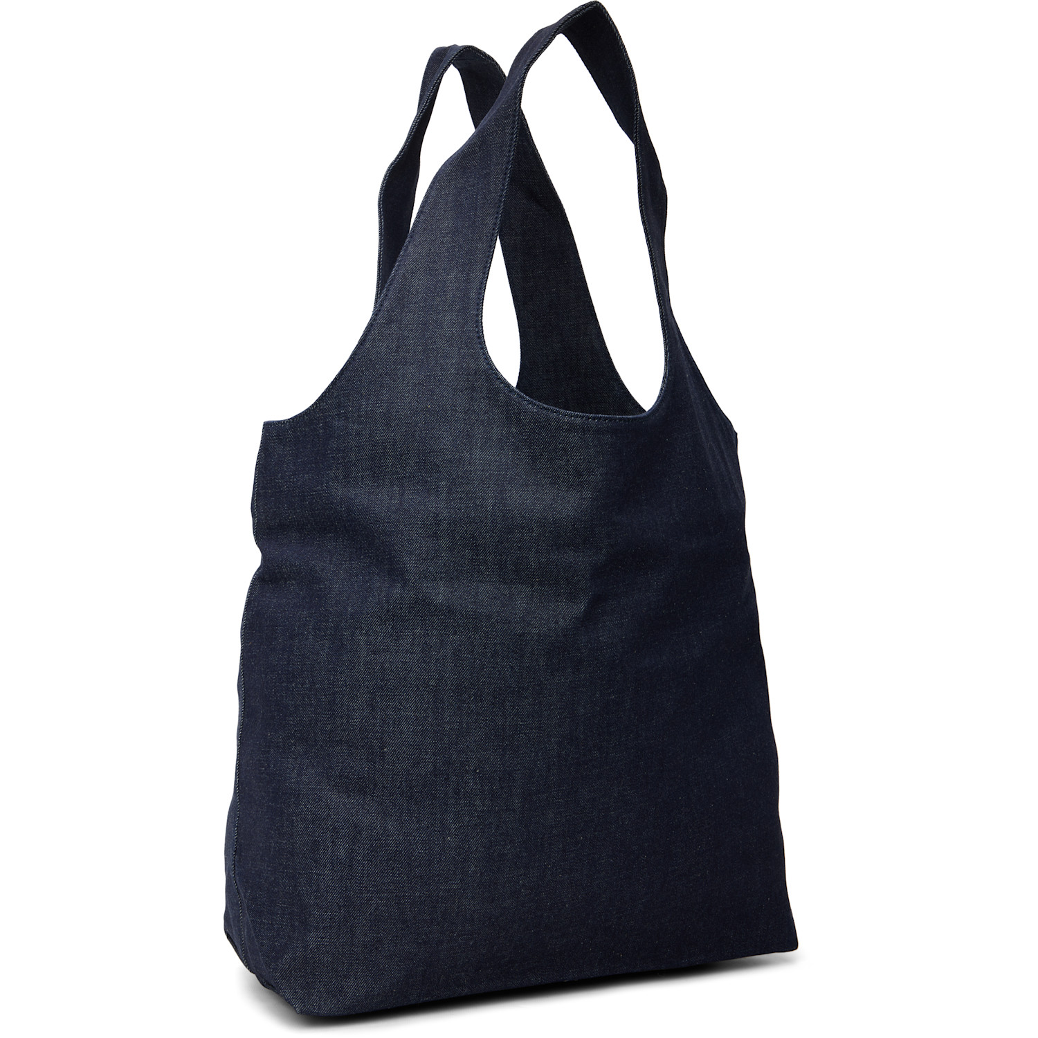  A.p.c. Navy Ninon Denim Tote 