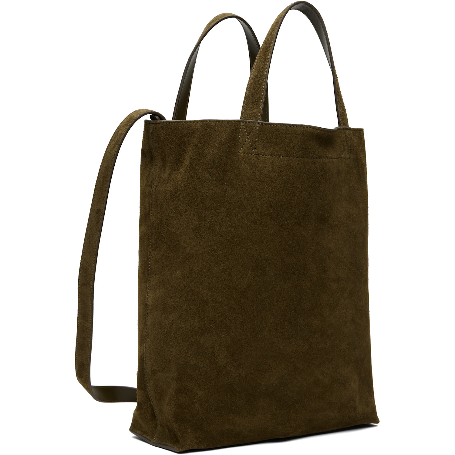  A.p.c. Khaki Cabas Maiko Medium Tote 