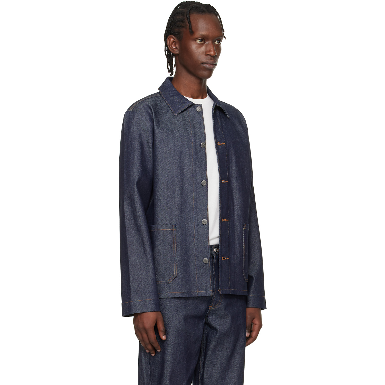  A.p.c. Indigo Kerlouan Denim Jacket 