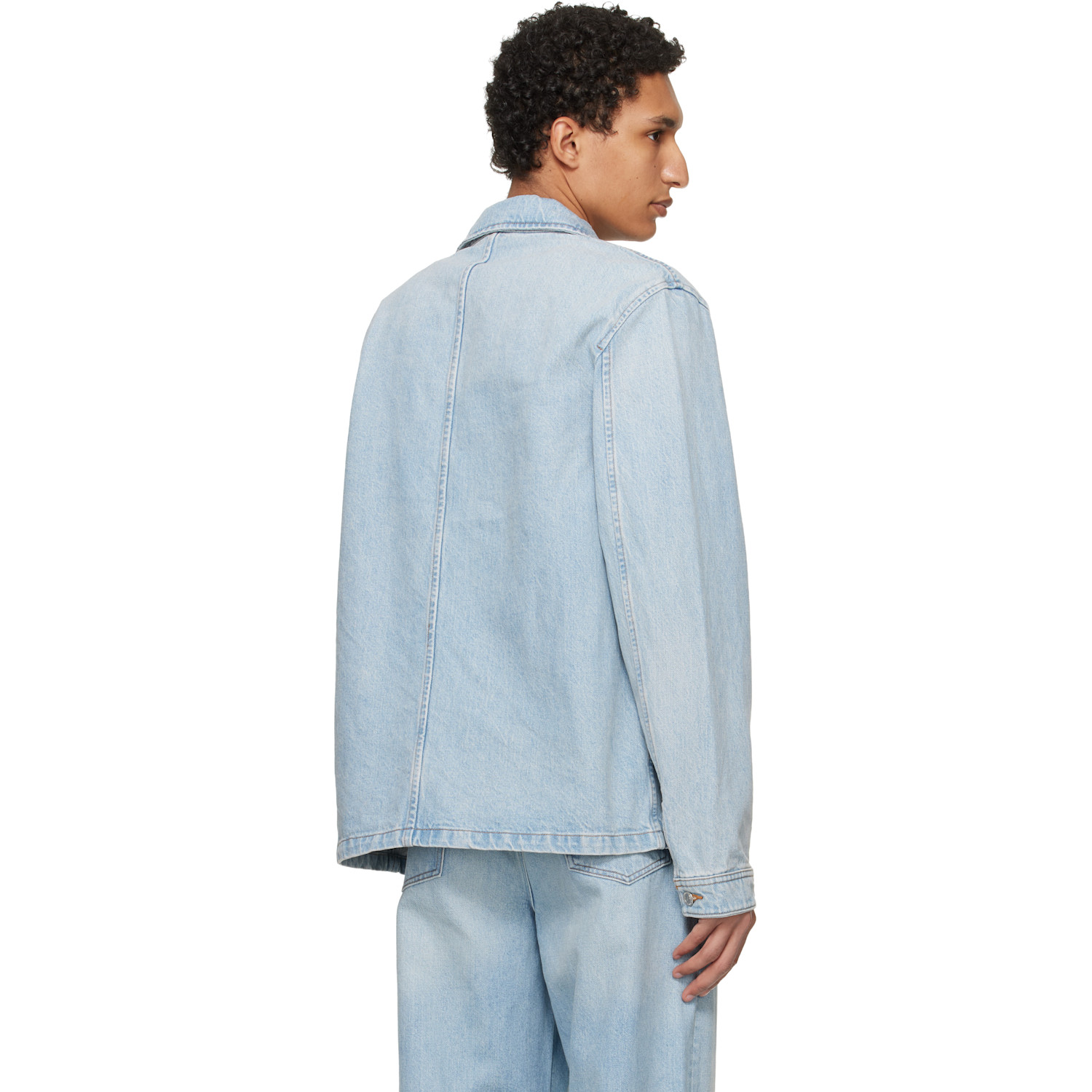  A.p.c. Blue New Rodney Denim Jacket 