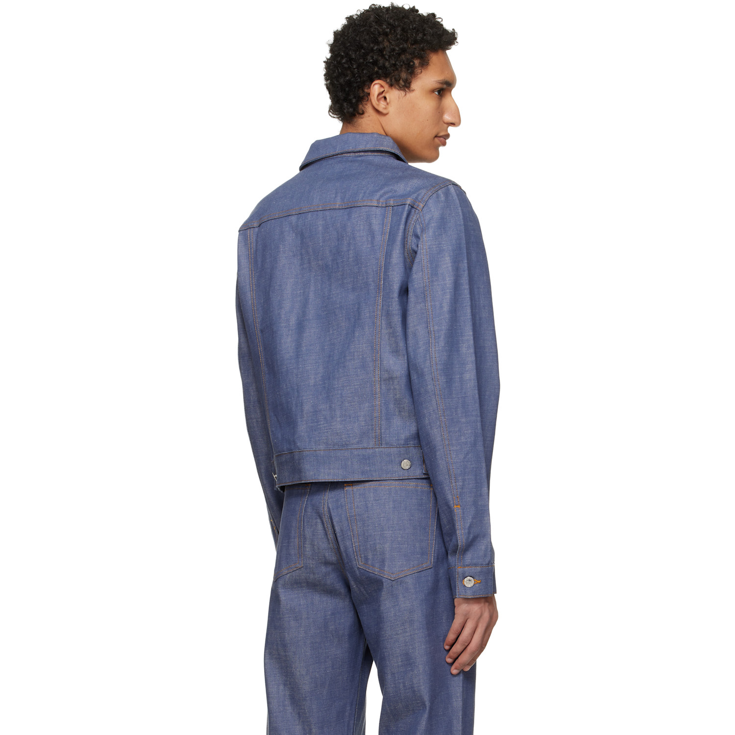  A.p.c. Blue Lenny Denim Jacket 