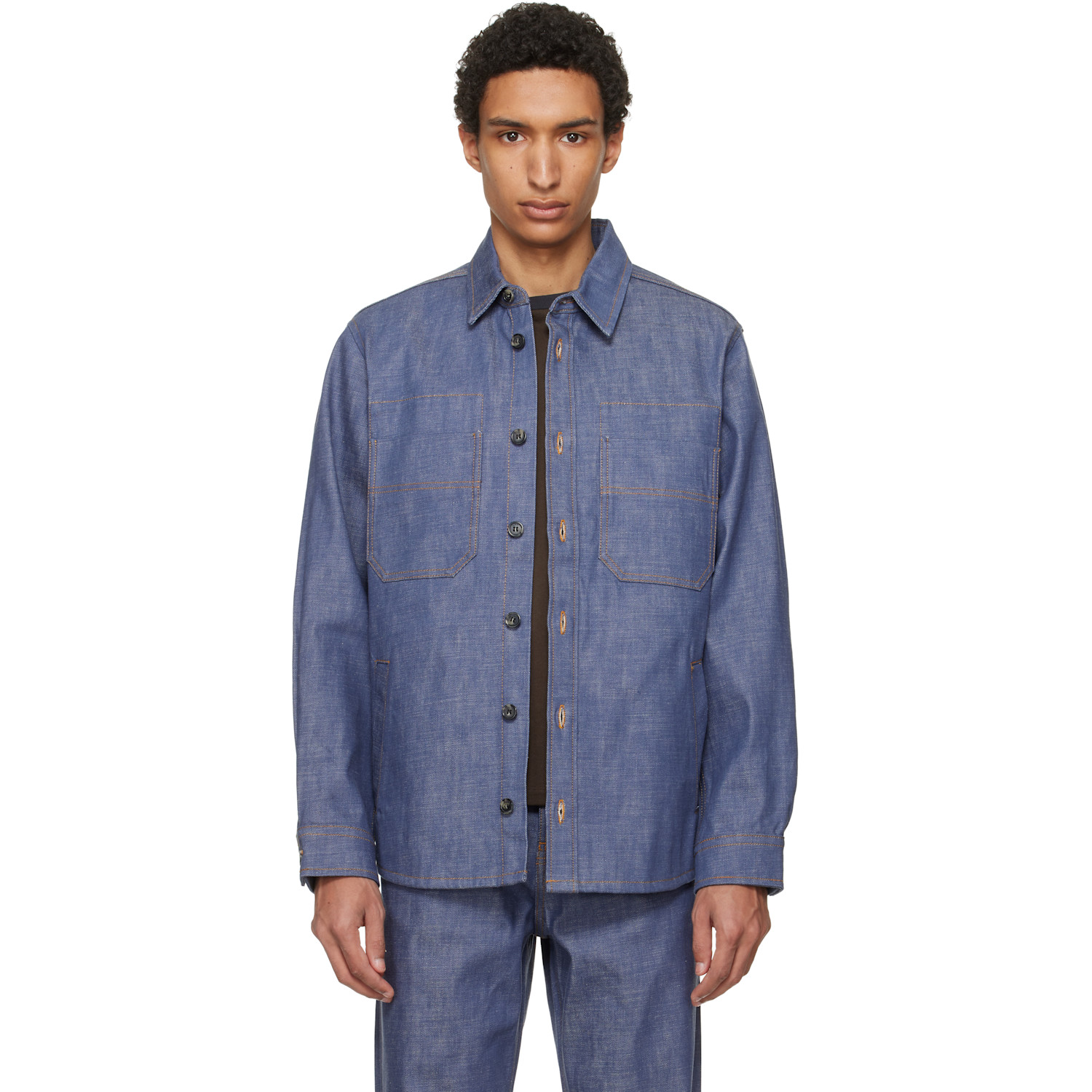 A.P.C. Blue Noah Denim Jacket