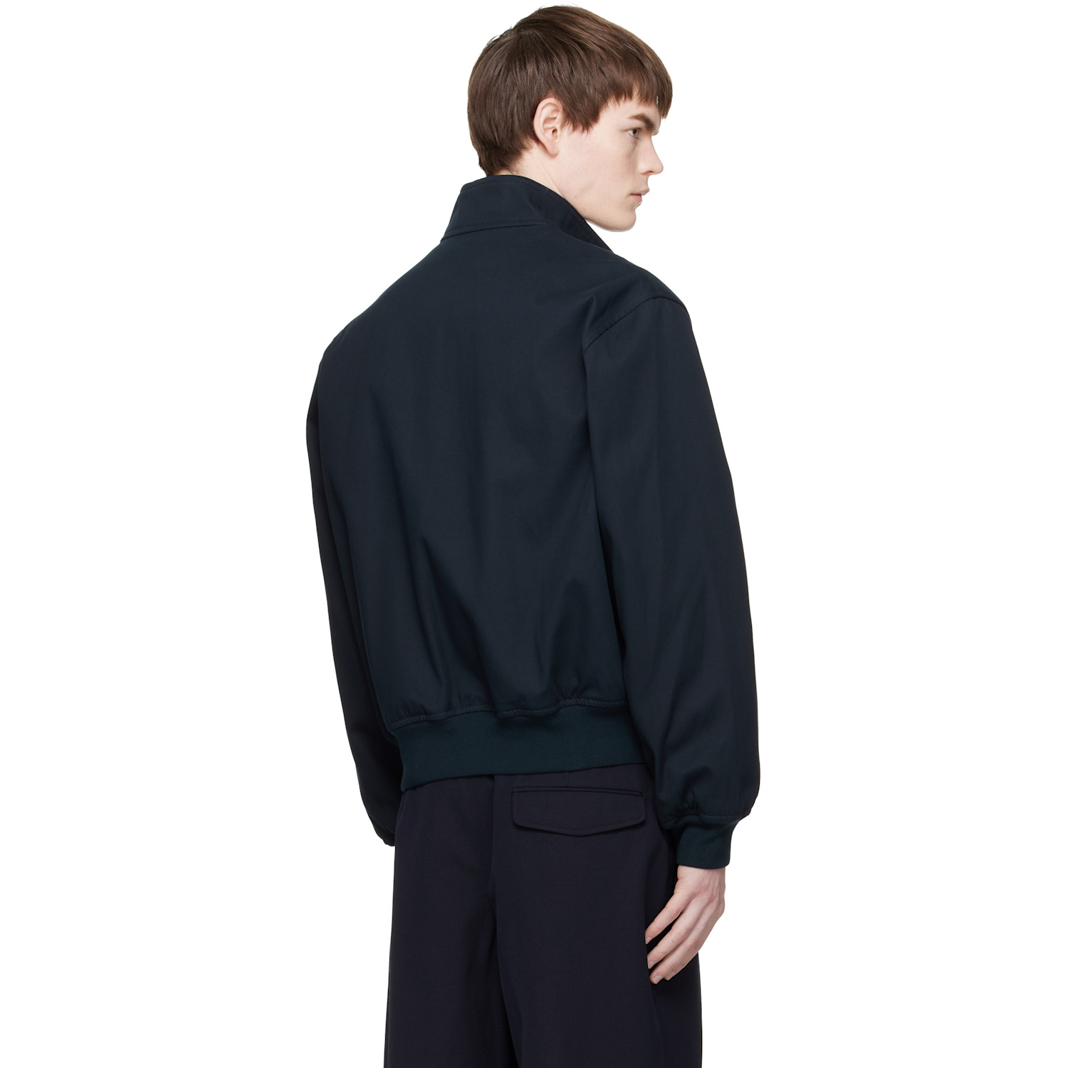  A.p.c. Navy Zipped Jacket 