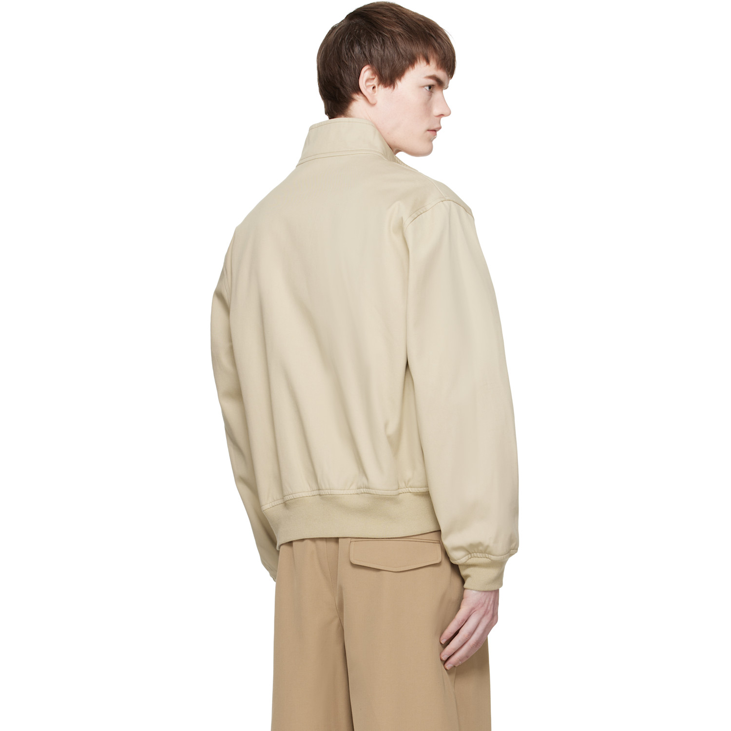  A.p.c. Beige Zipped Jacket 