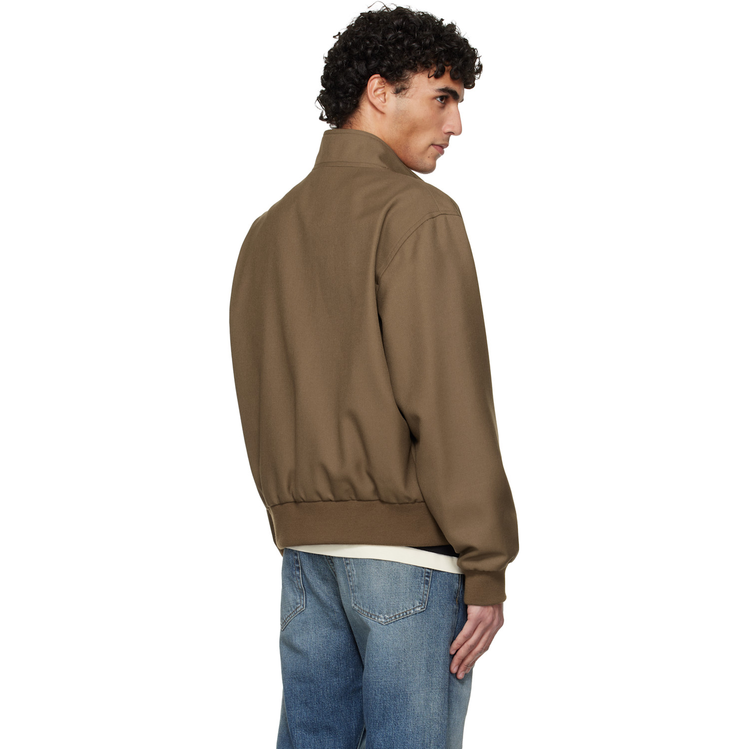  A.p.c. Khaki Zipped Jacket 