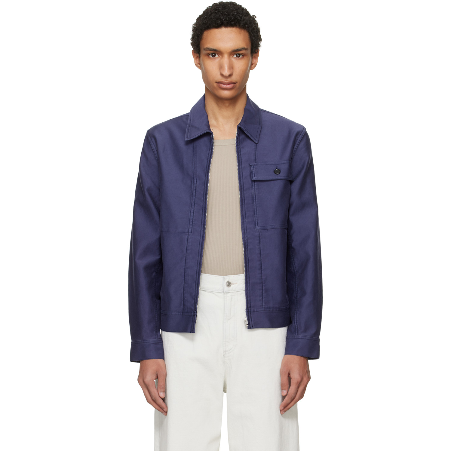 A.P.C. Blue Victor Jacket