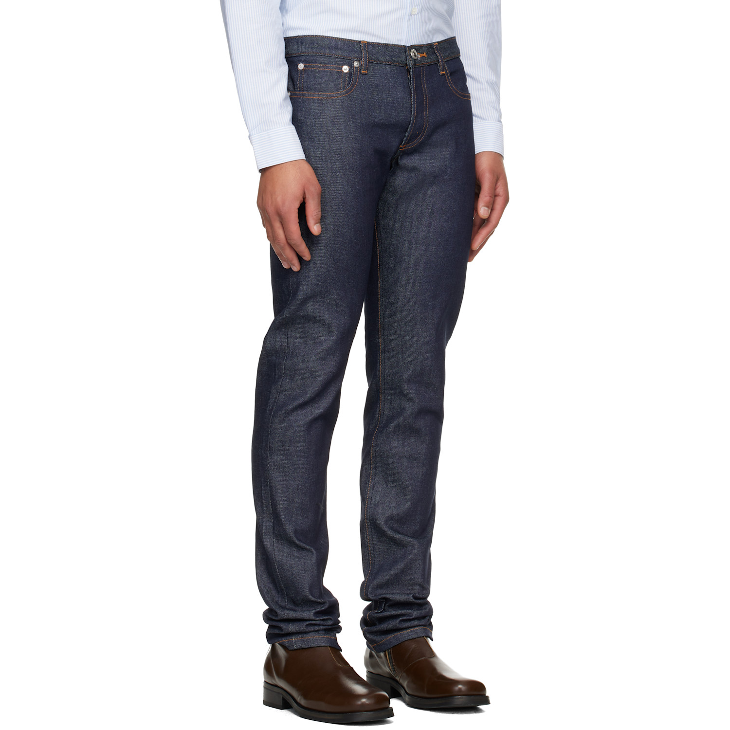  A.p.c. Navy Petit Standard Jeans 