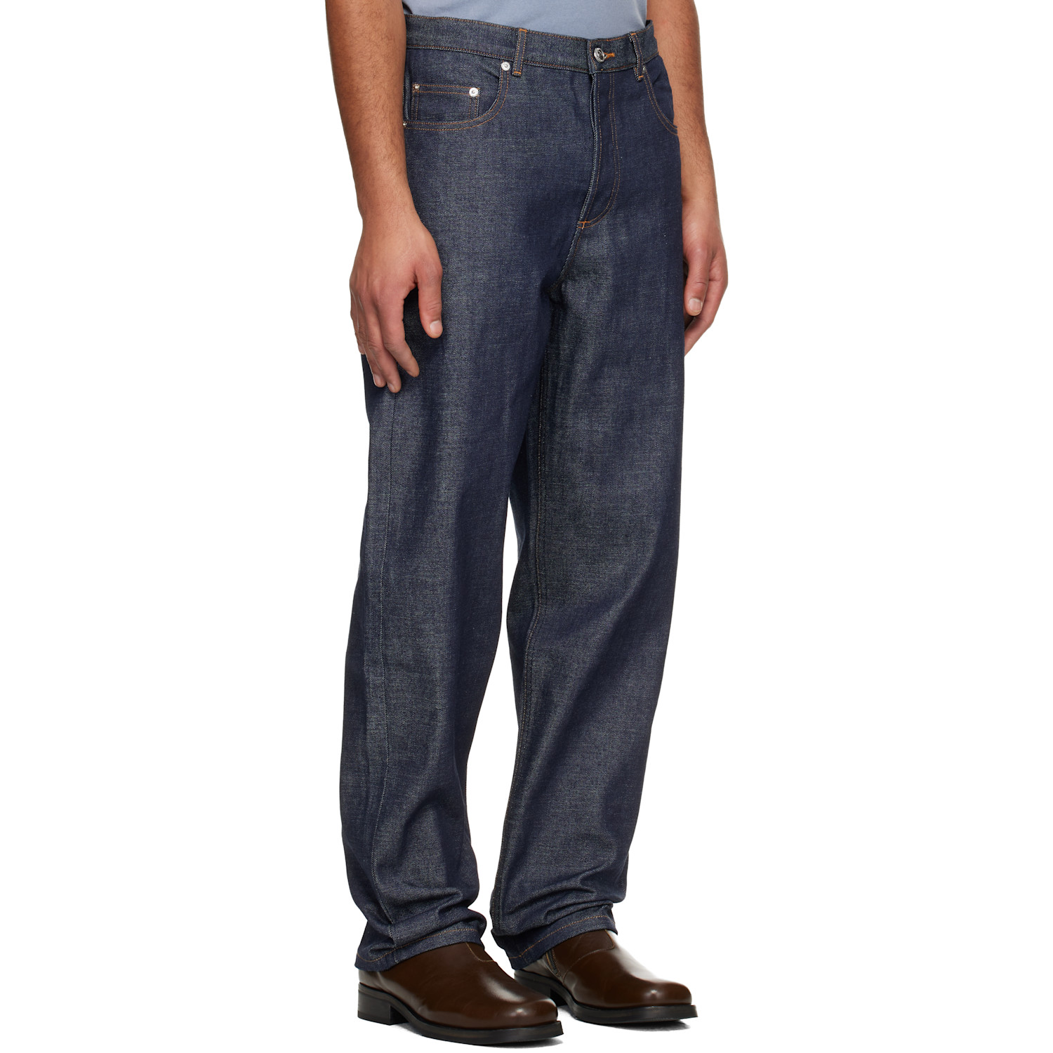  A.p.c. Navy Fairfax Jeans 