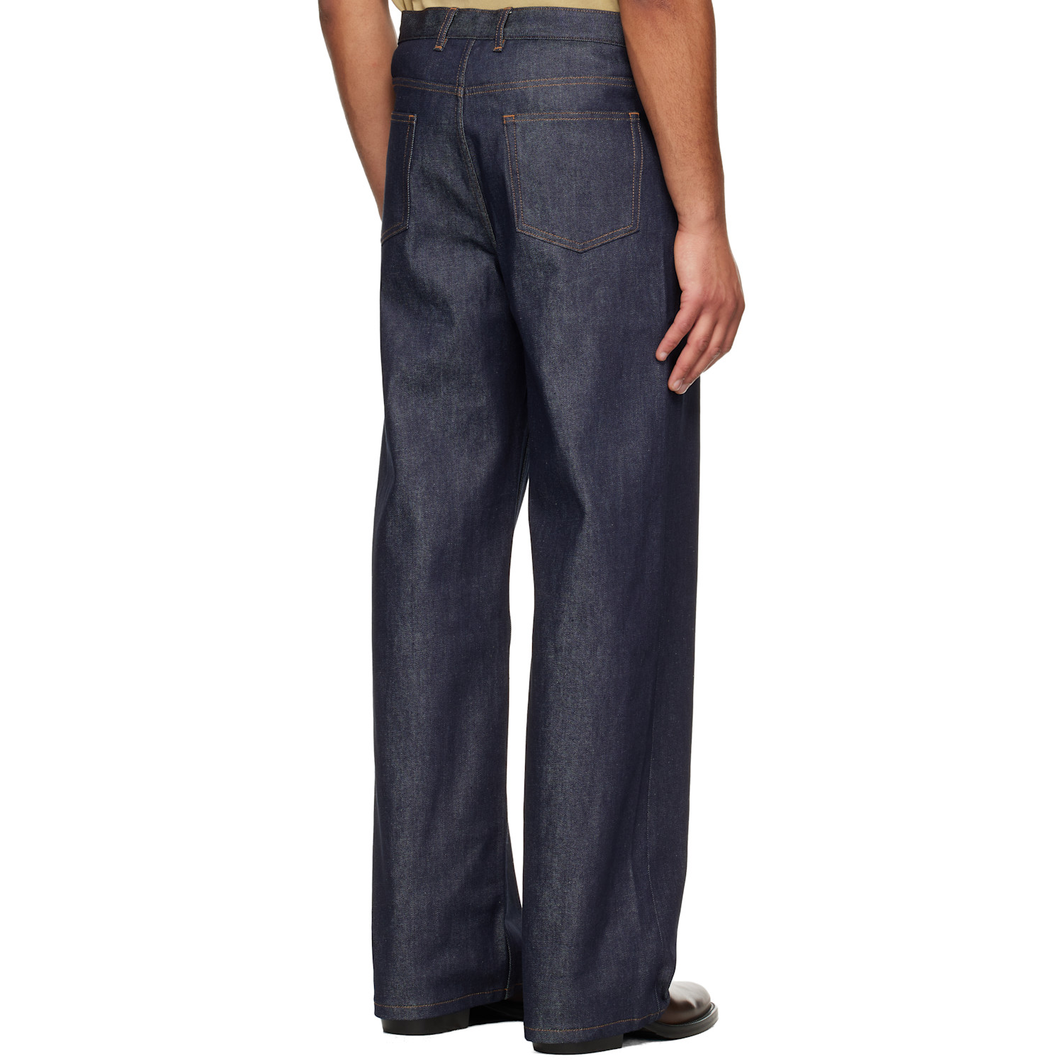  A.p.c. Navy Aaron Jeans 