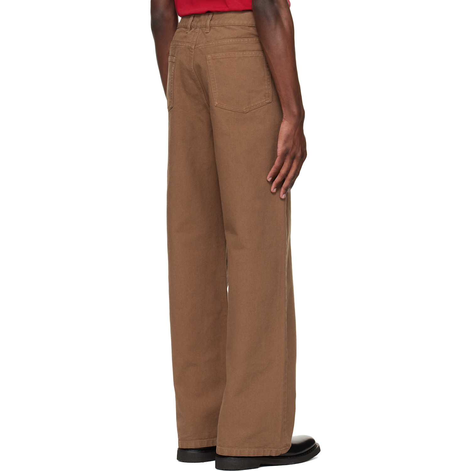  A.p.c. Brown Aaron Jeans 