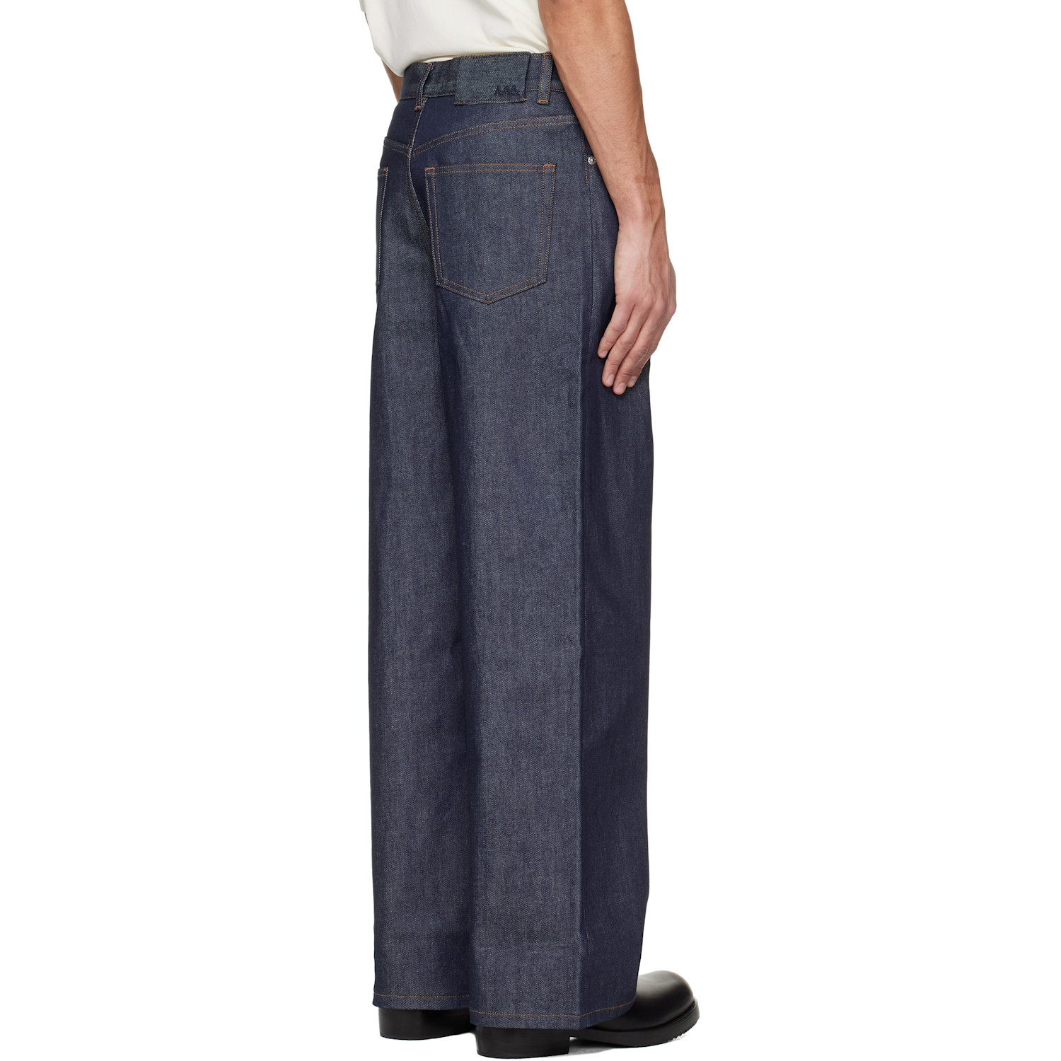  A.p.c. Navy Clyde Jeans 