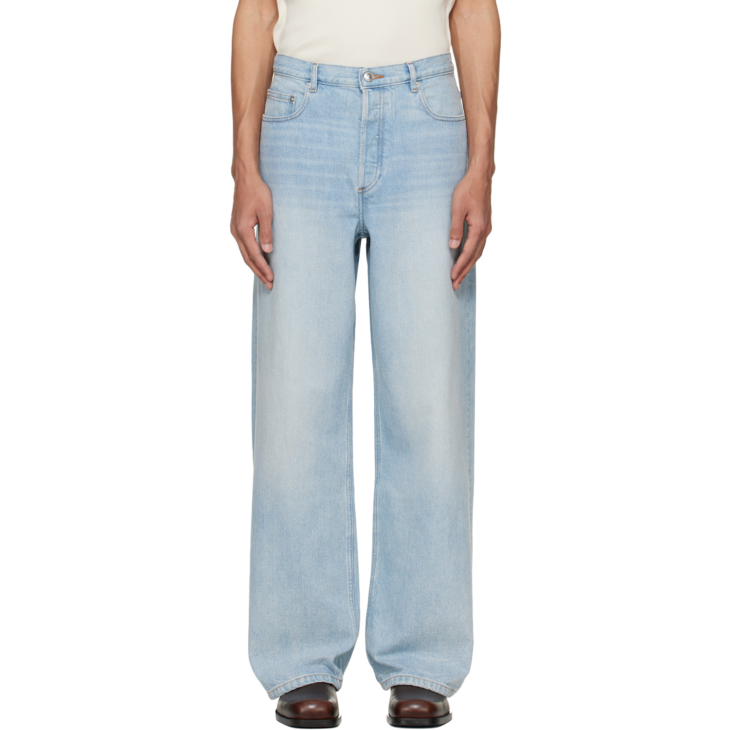 A.P.C. Blue Aaron Jeans