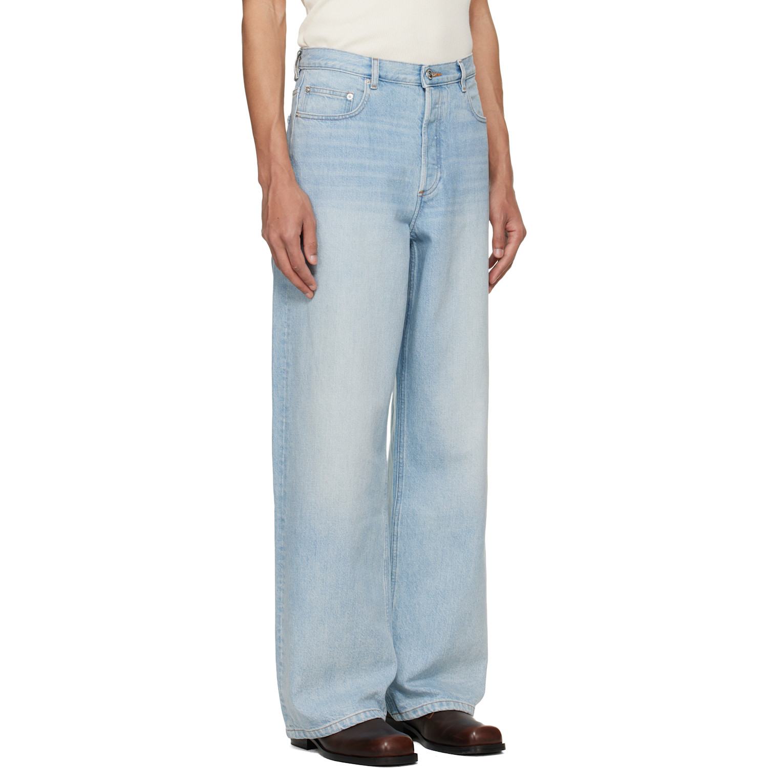  A.p.c. Blue Aaron Jeans 
