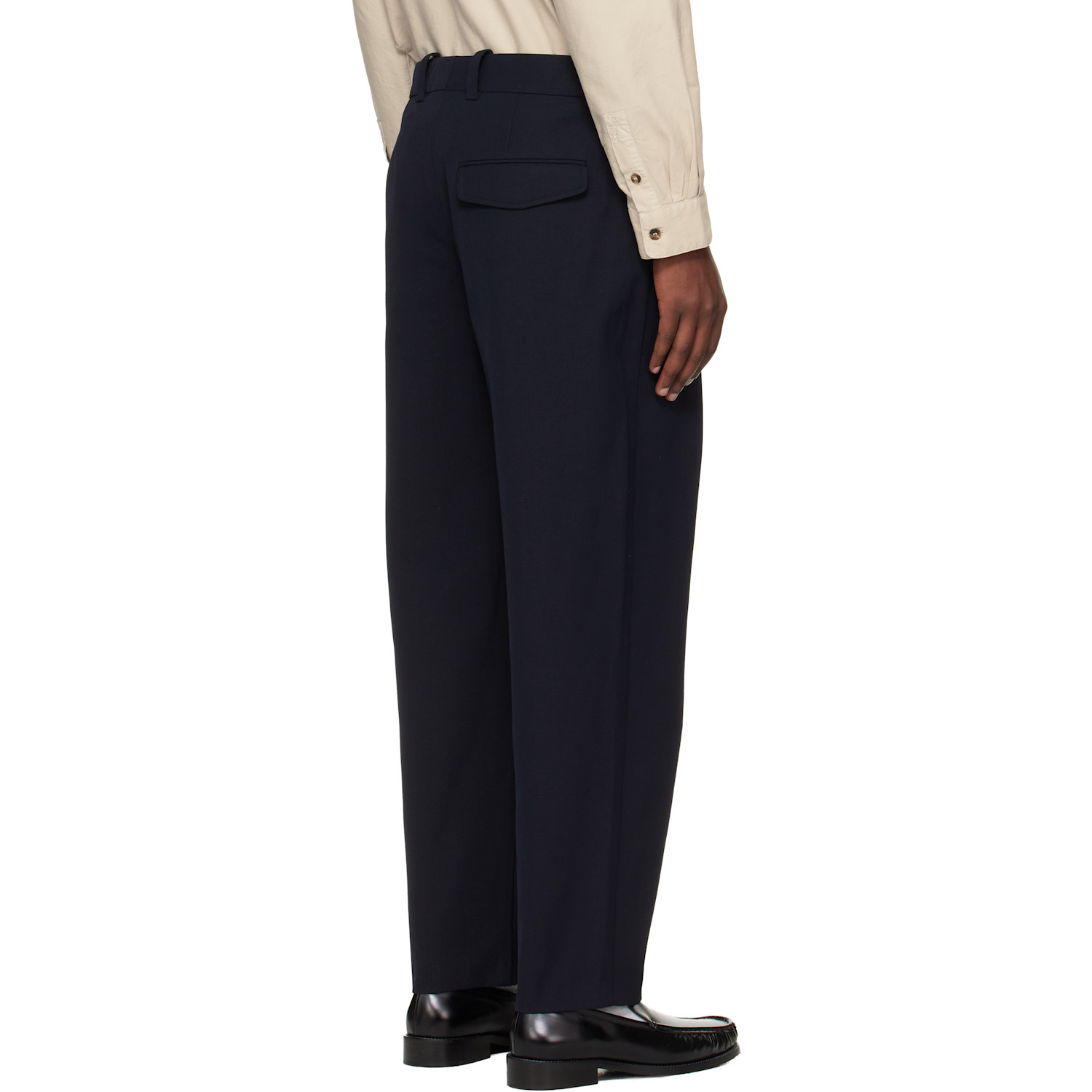  A.p.c. Navy Renato Trousers 