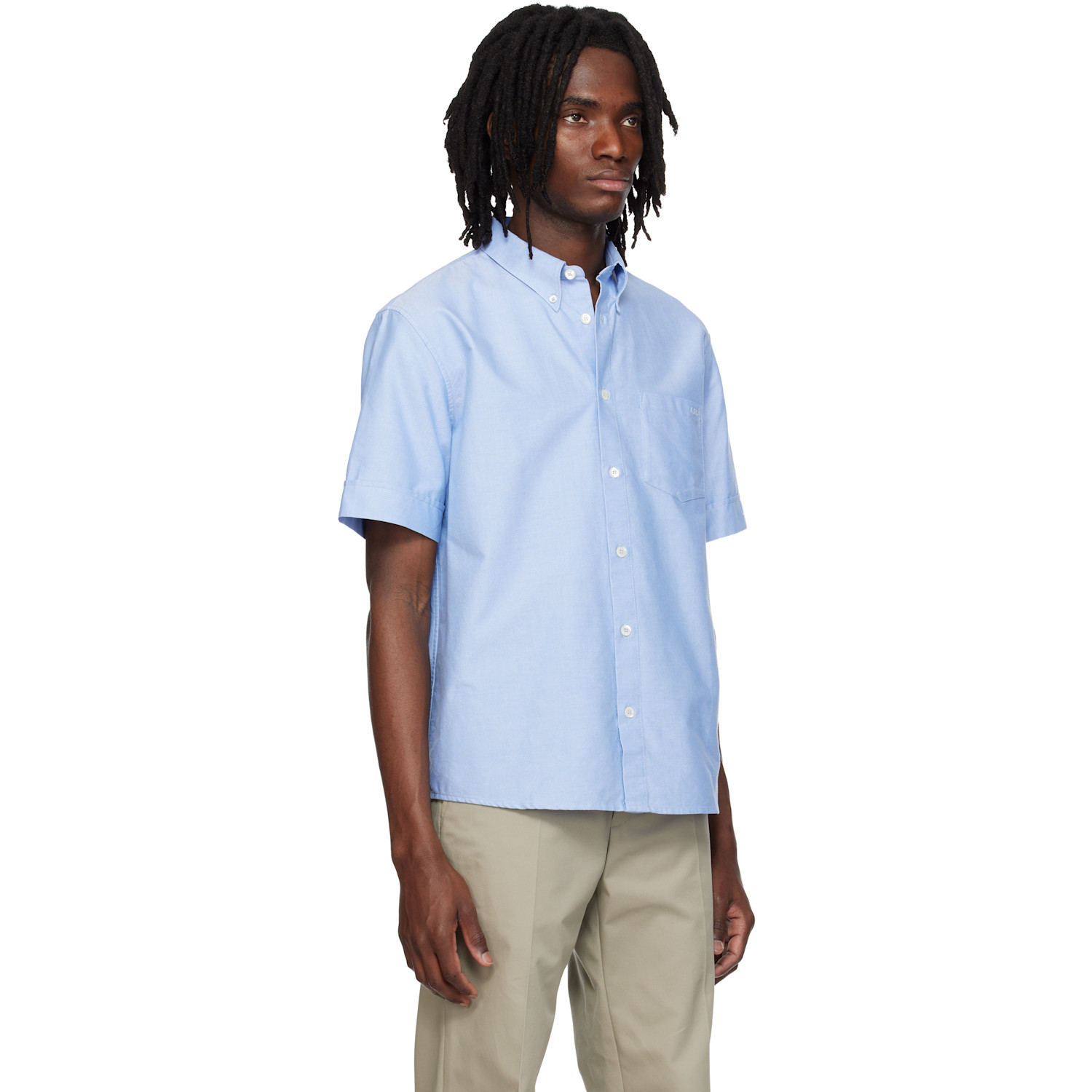  A.p.c. Blue Jack Shirt 