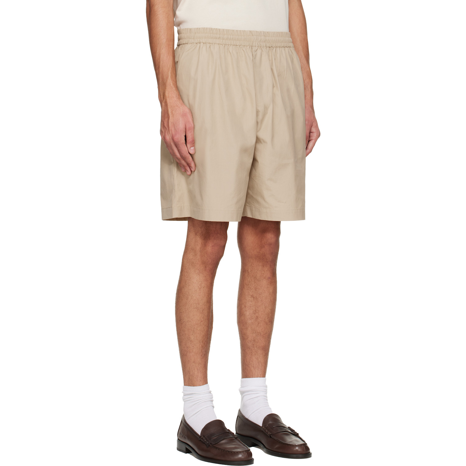  A.p.c. Beige Organic Cotton Shorts 