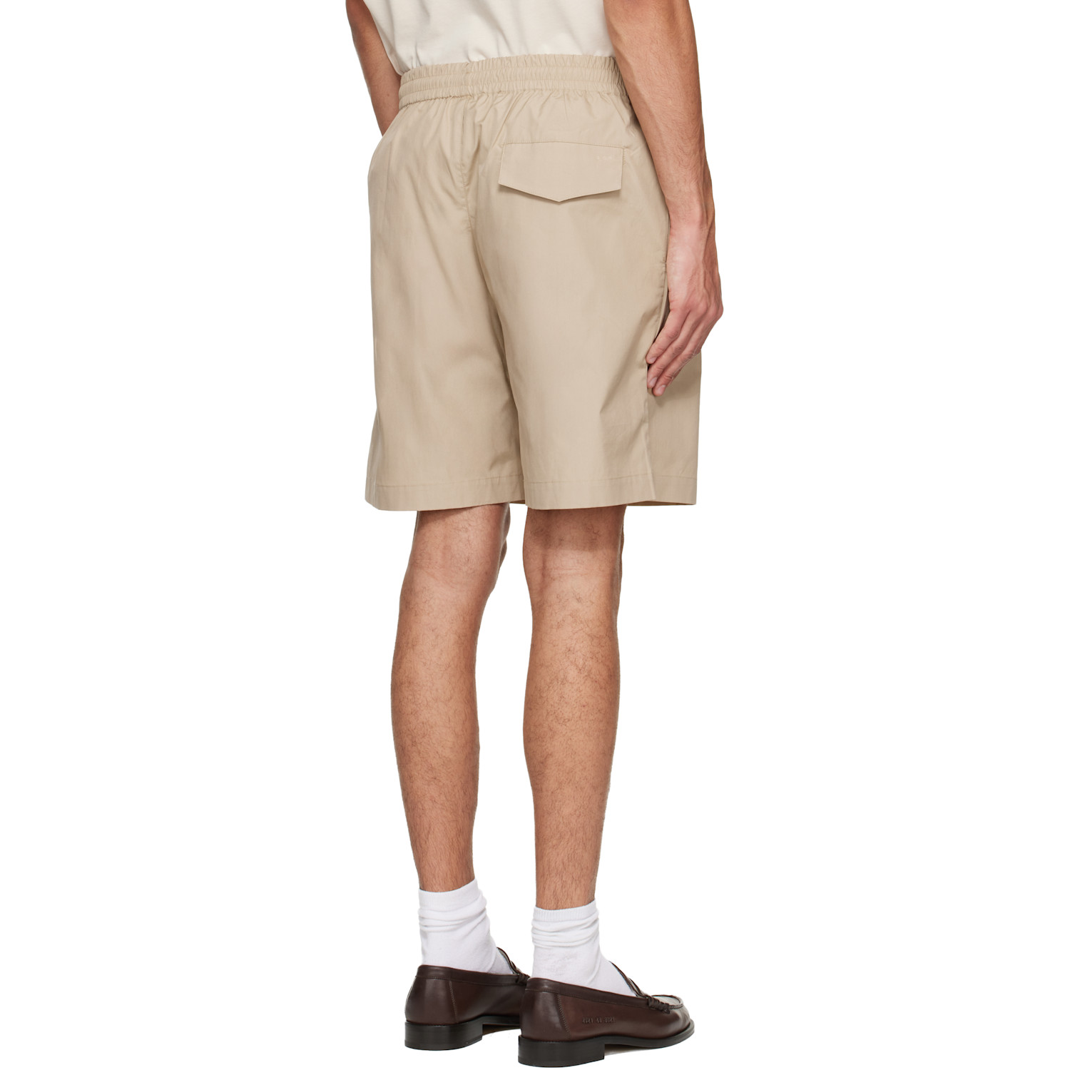  A.p.c. Beige Organic Cotton Shorts 