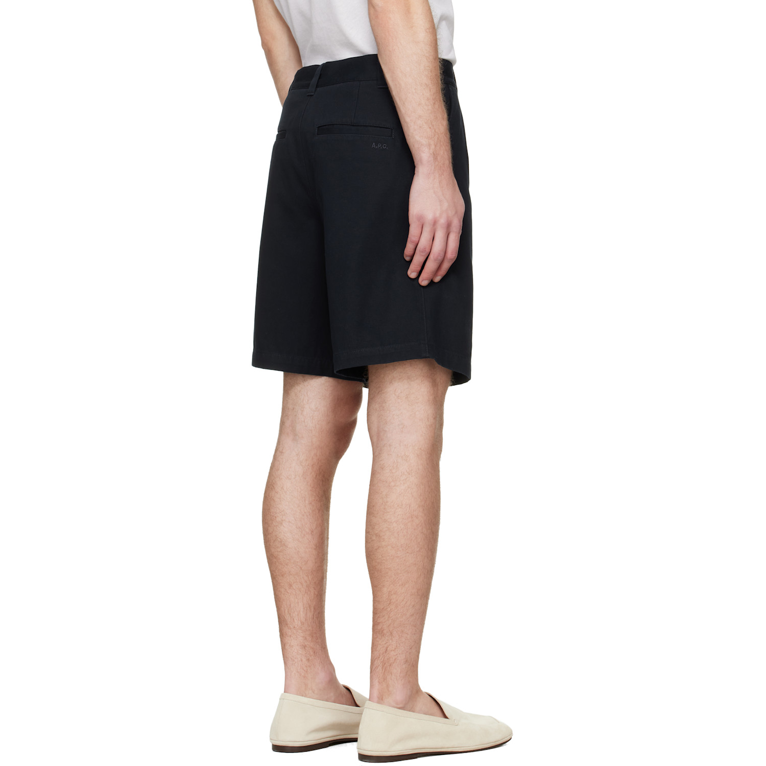  A.p.c. Navy Otis Bermuda Shorts 