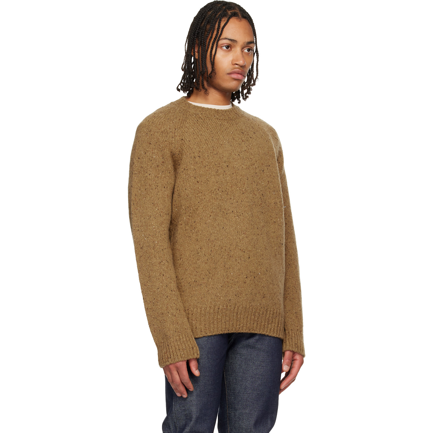  A.p.c. Tan Harris Sweater 