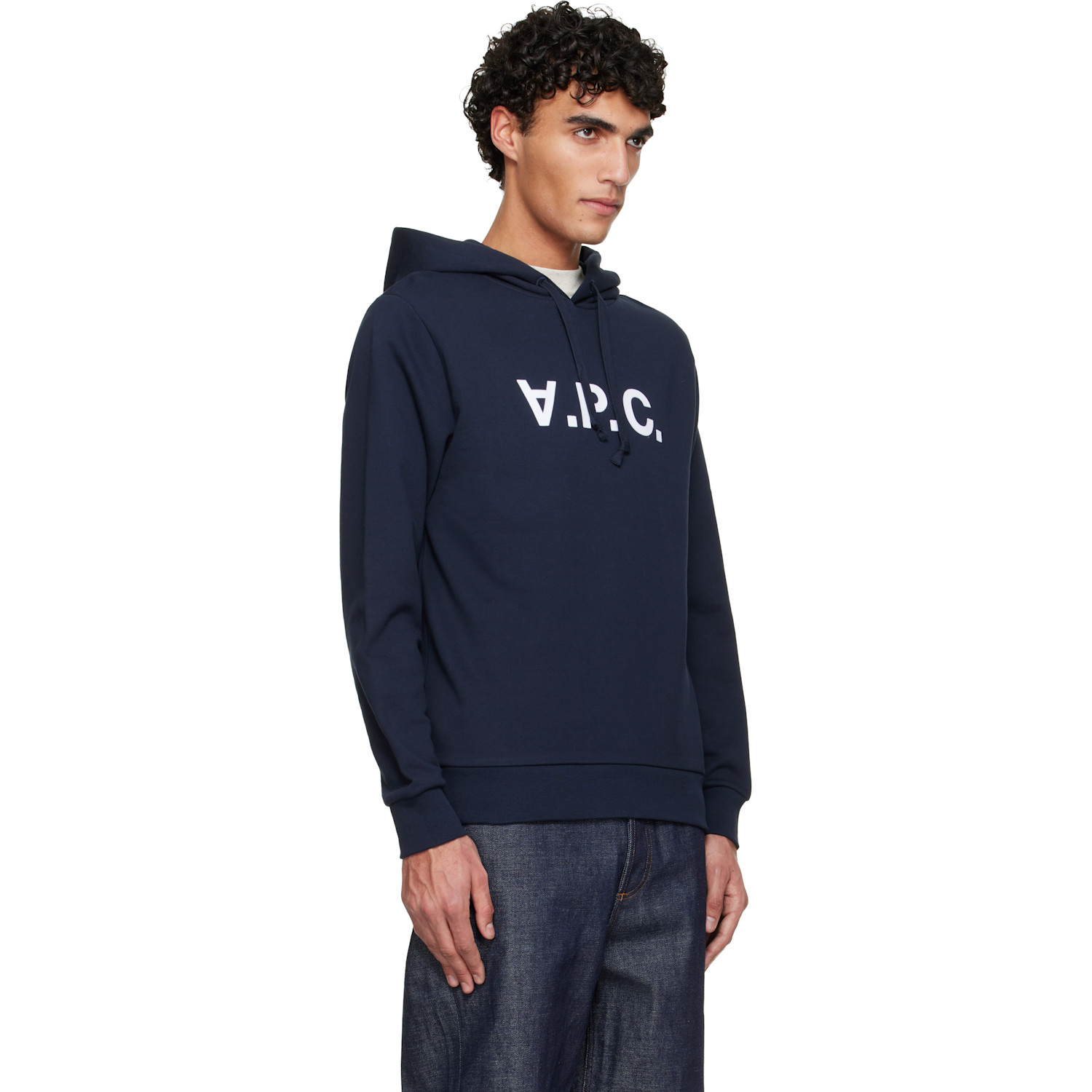  A.p.c. Navy Standard Grand 'vpc' Hoodie 