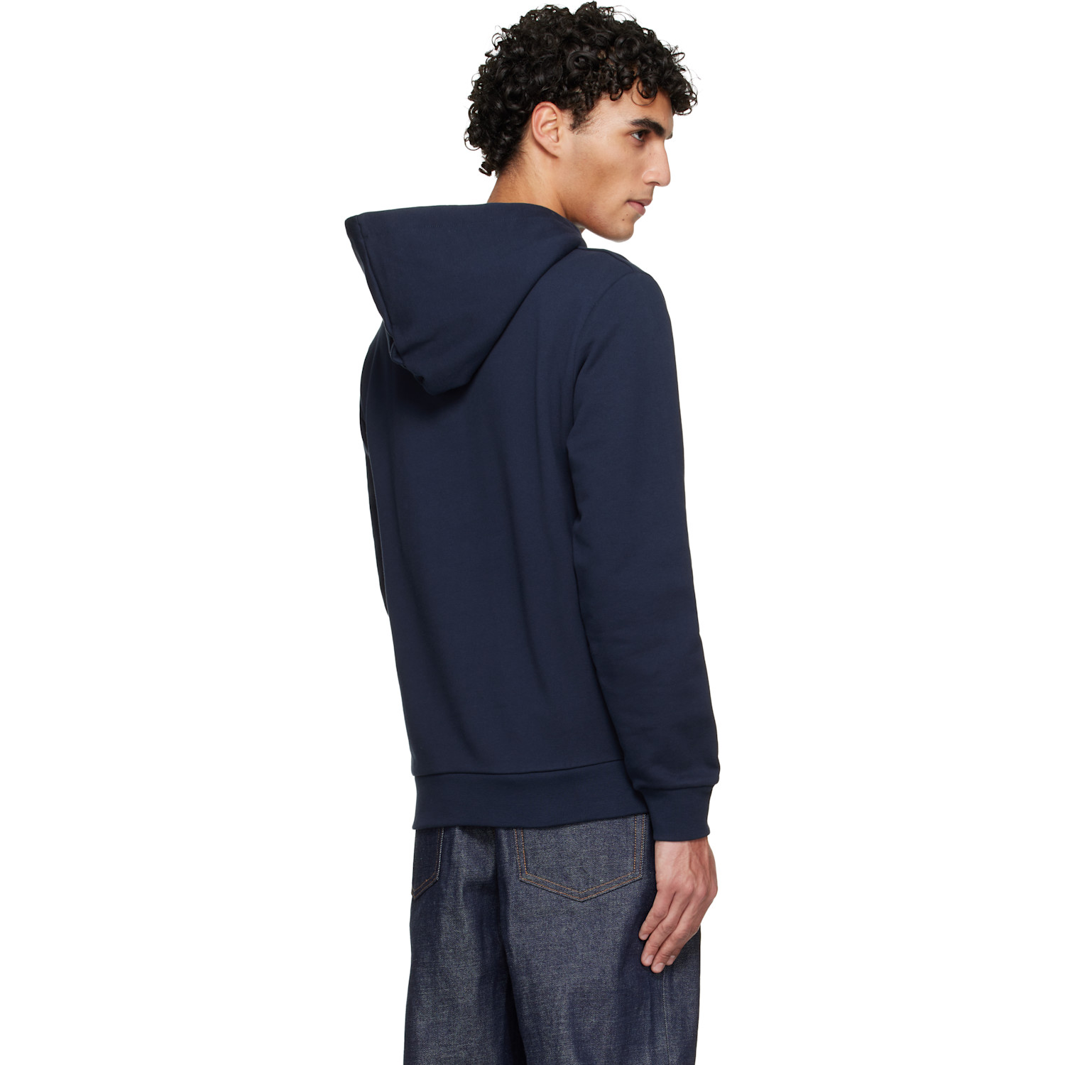  A.p.c. Navy Standard Grand 'vpc' Hoodie 