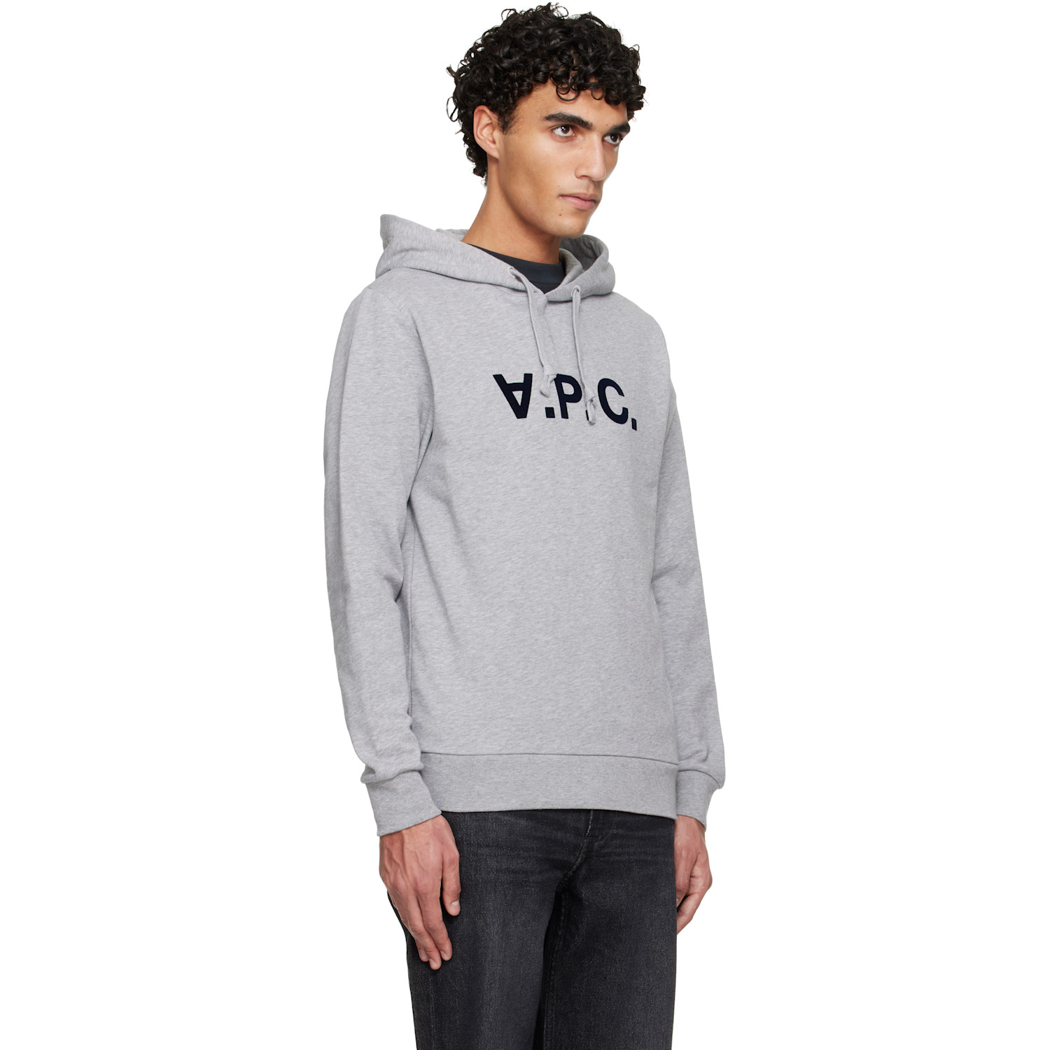  A.p.c. Gray Standard Grand 'vpc' Hoodie 