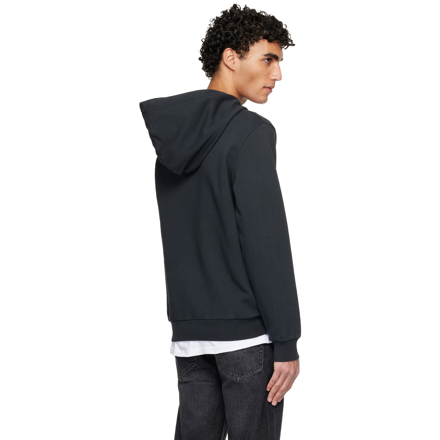  A.p.c. Black Standard Grand 'vpc' Hoodie 