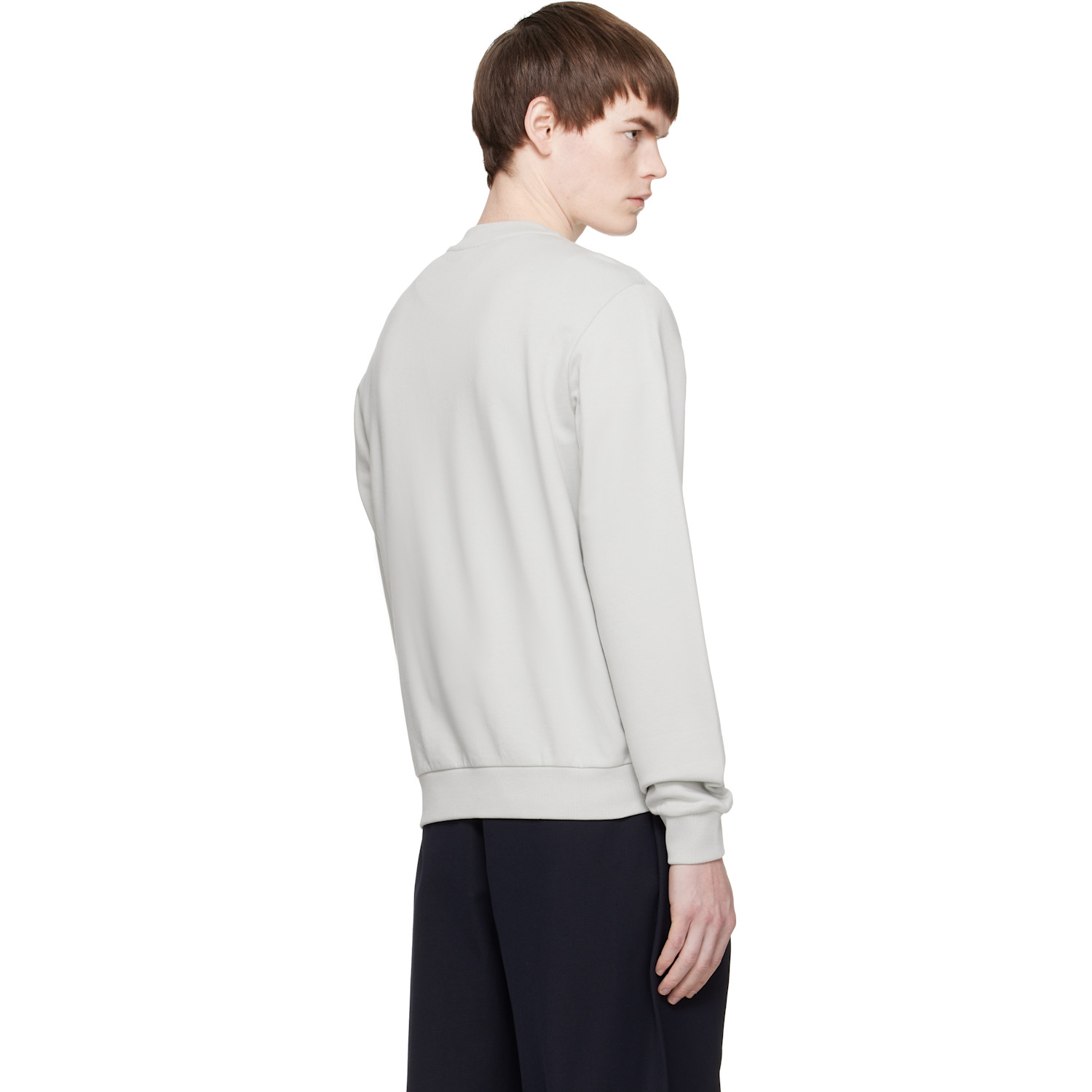  A.p.c. Gray Standard 'rue Madame' Sweatshirt 