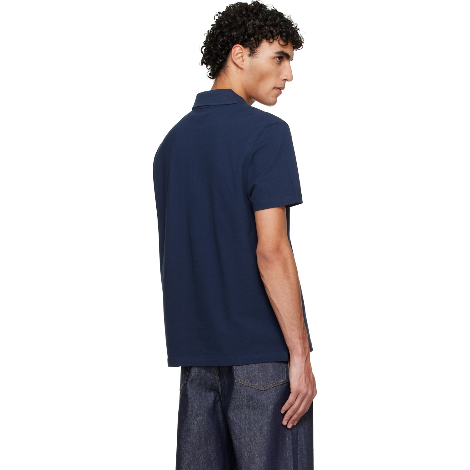  A.p.c. Navy Standard Polo 